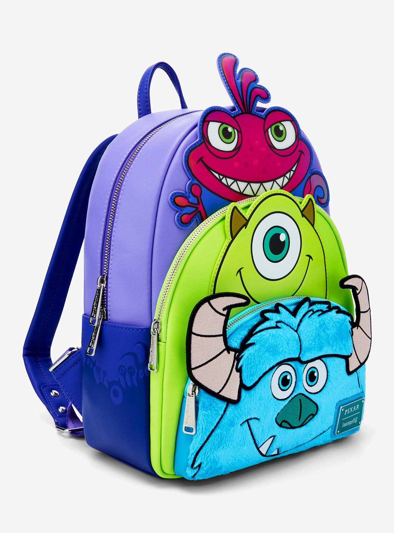Loungefly Disney Pixar Monsters, Inc. Trio Mini Backpack, , hi-res