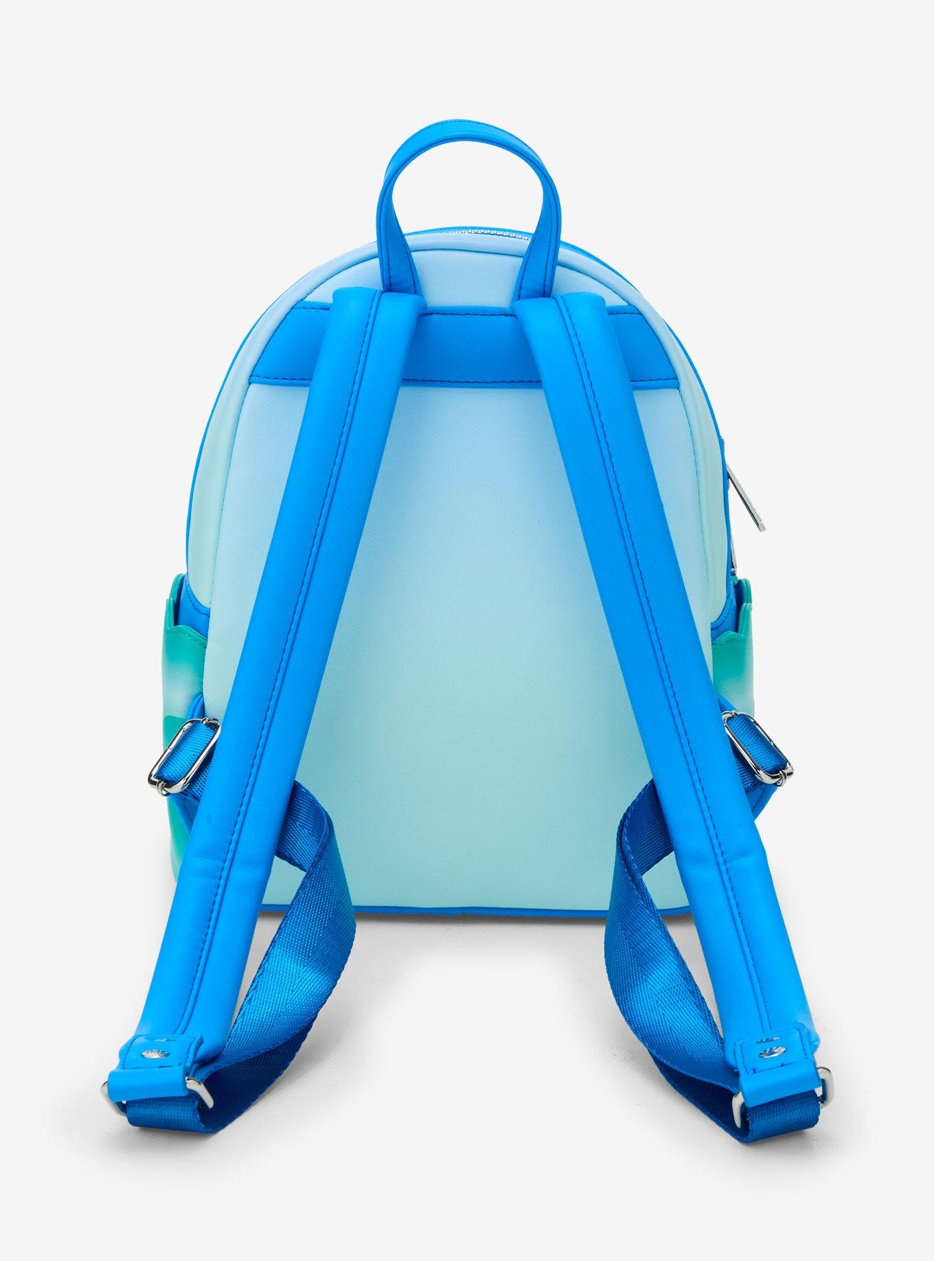 Loungefly Jaws Moving Shark Mini Backpack, , alternate