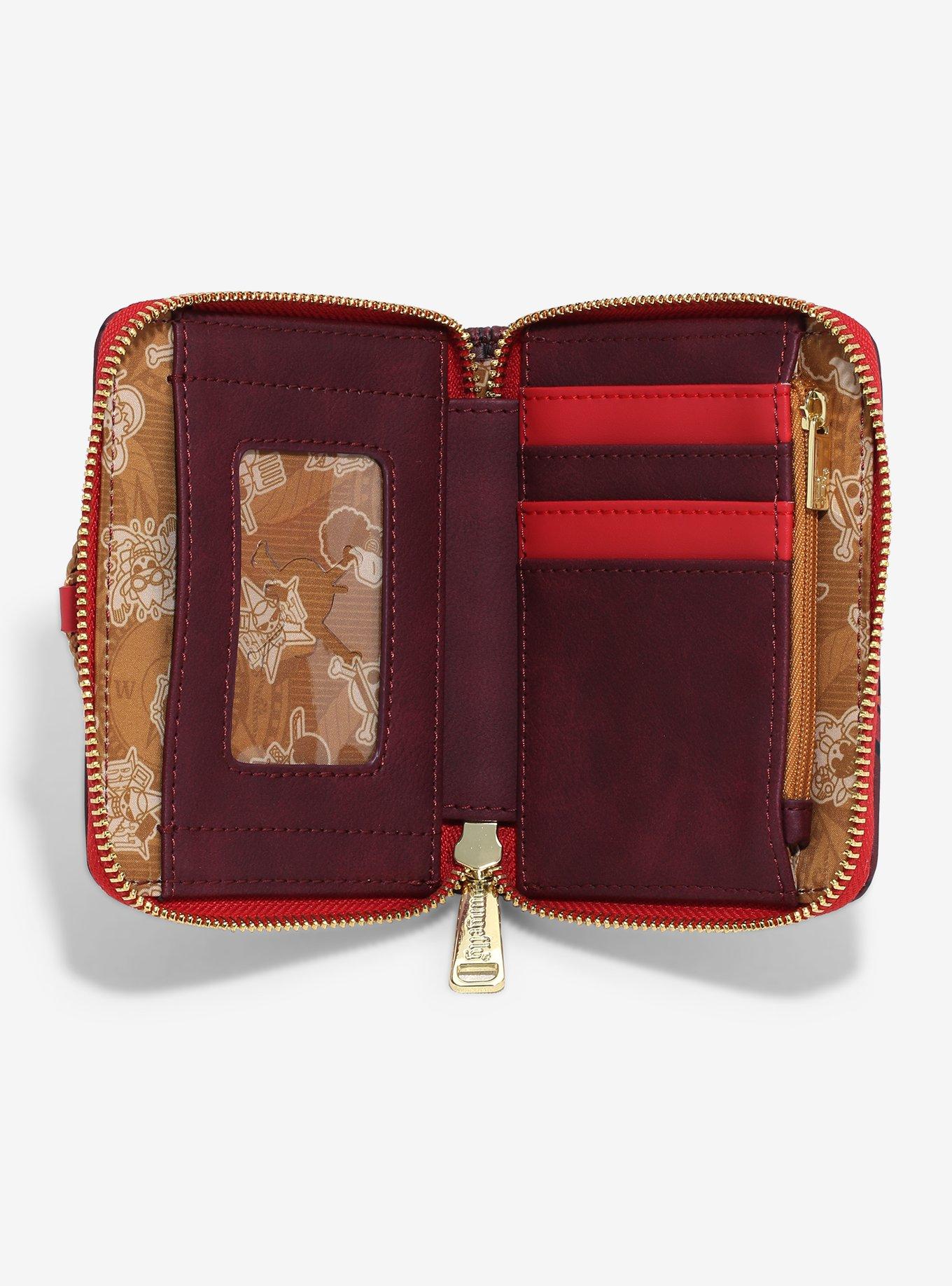 Loungefly One Piece Luffy Rope Mini Wallet, , alternate
