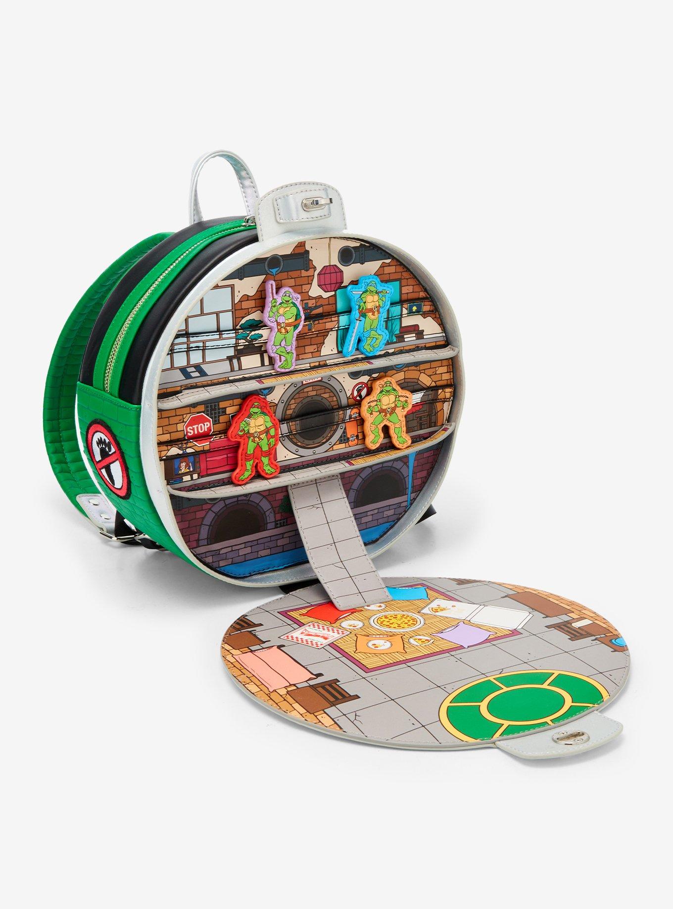 Loungefly Teenage Mutant Ninja Turtles Sewer Top Mini Backpack, , alternate