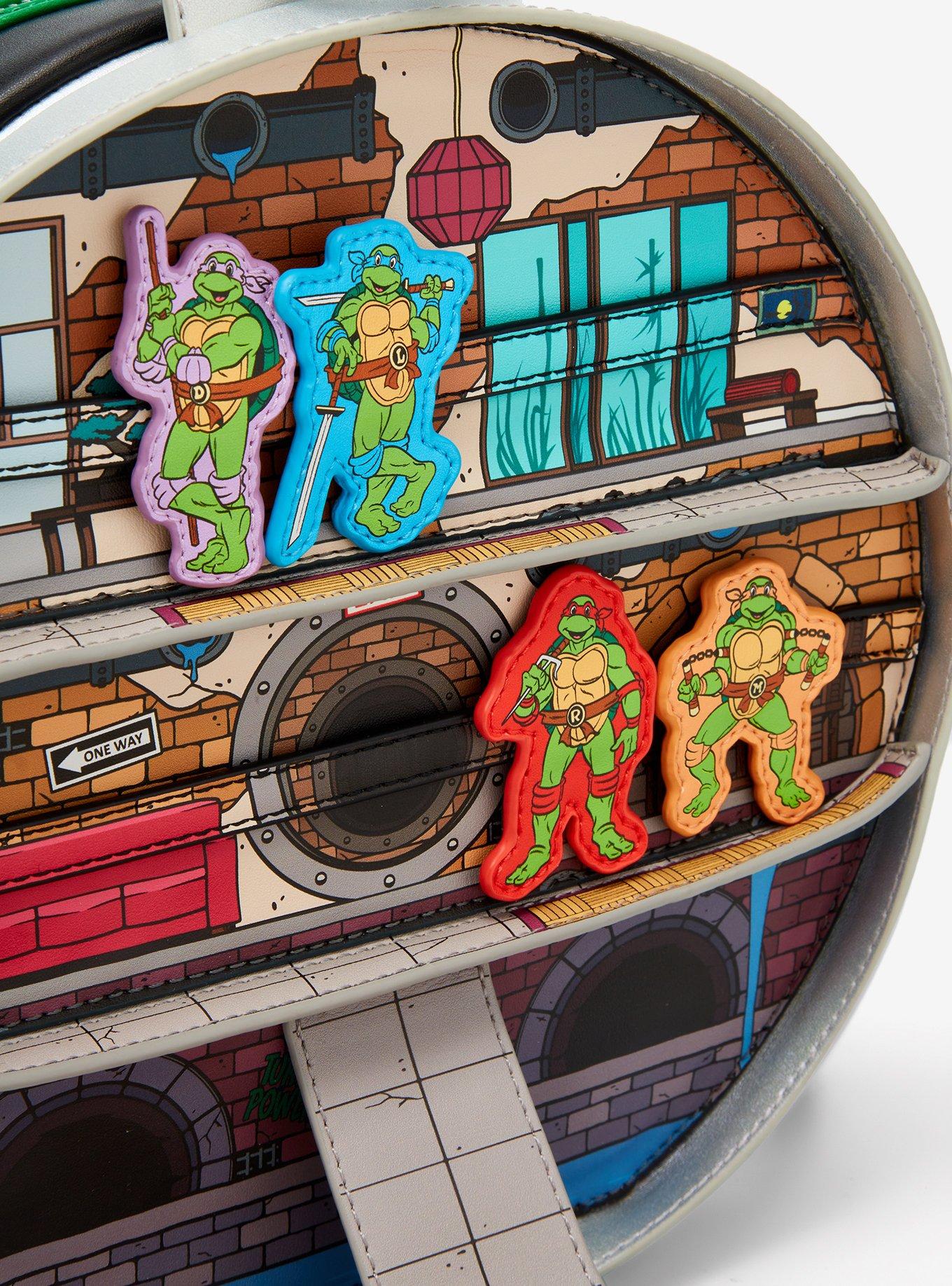 Loungefly Teenage Mutant Ninja Turtles Sewer Top Mini Backpack, , alternate