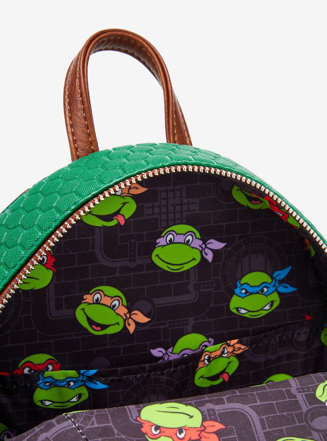 Loungefly Teenage Mutant Ninja Turtle Shell Sling Bag, , alternate