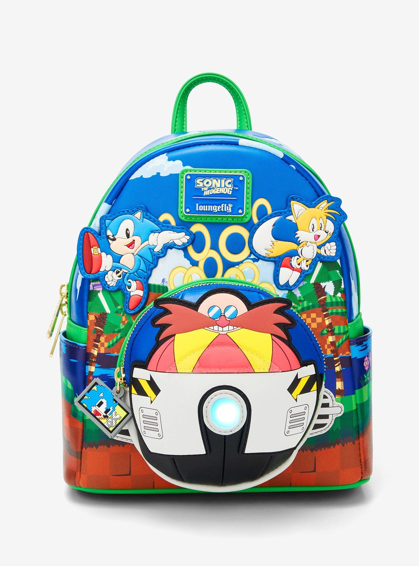 Loungefly Sonic The Hedgehog Egg Mobile Light-Up Mini Backpack, , hi-res
