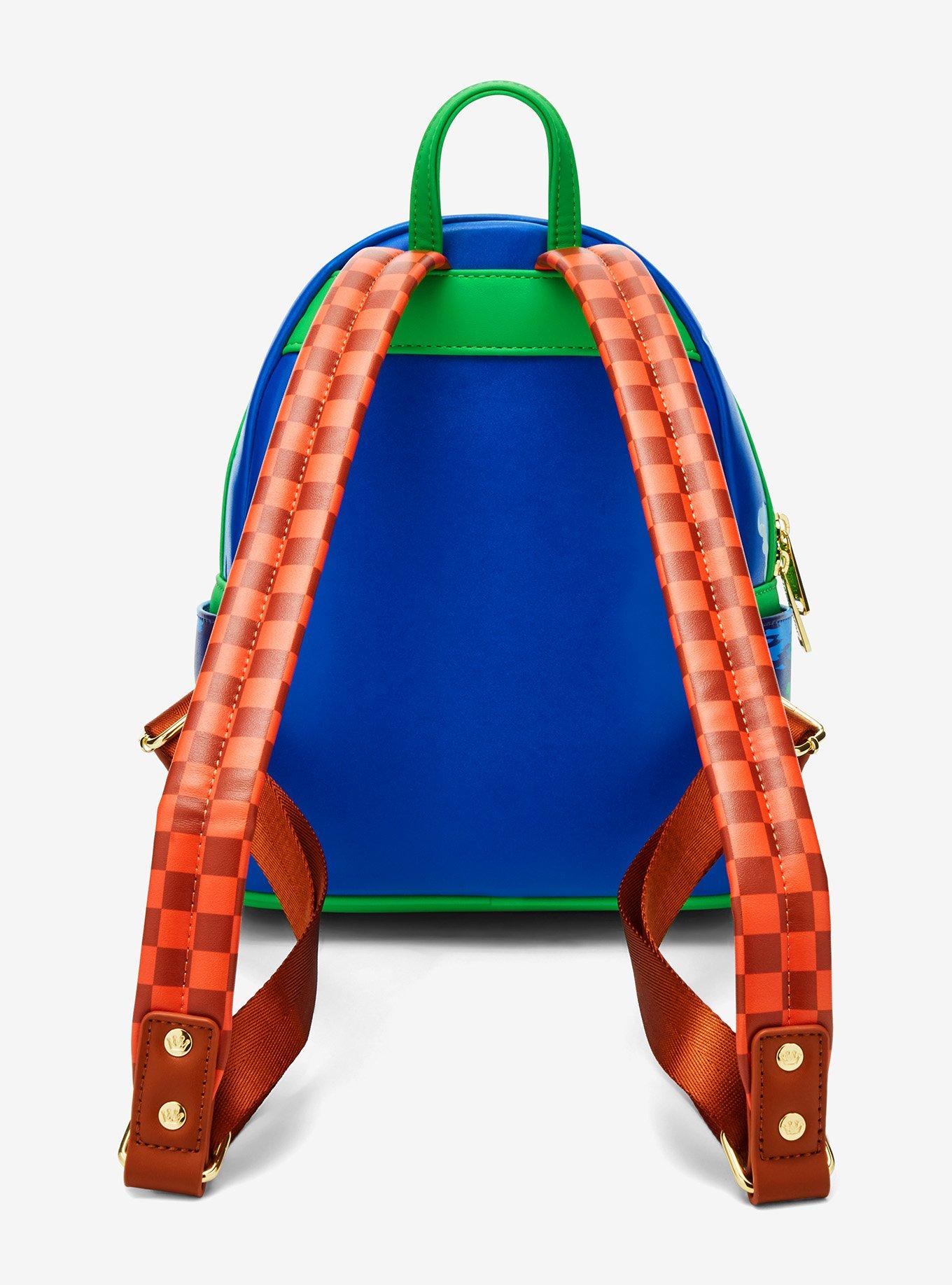 Loungefly Sonic The Hedgehog Egg Mobile Light-Up Mini Backpack
