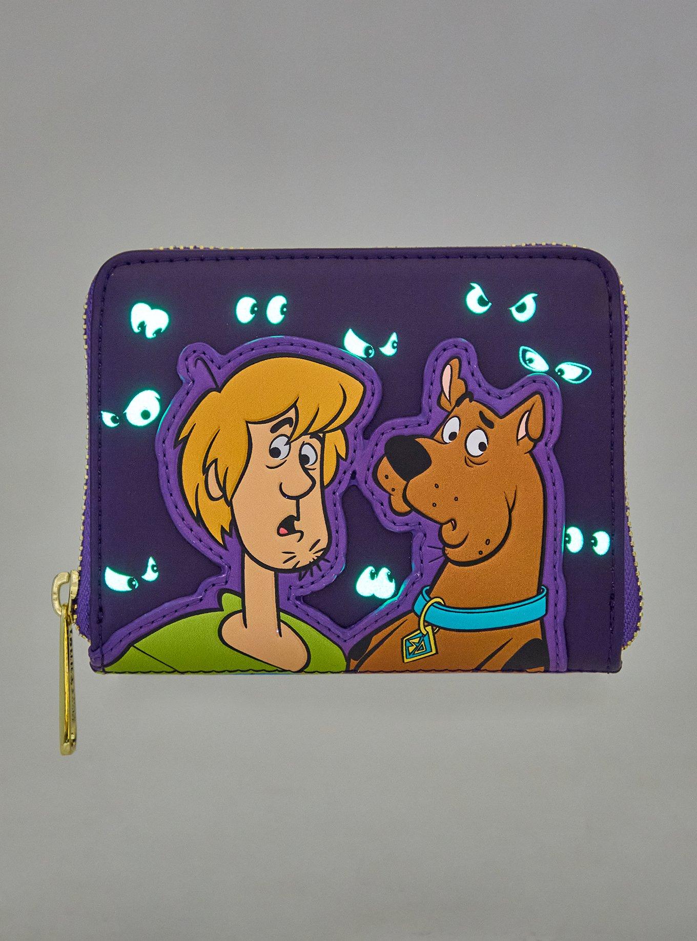 Loungefly Scooby-Doo! Eyes Glow-In-The-Dark Mini Wallet, , hi-res