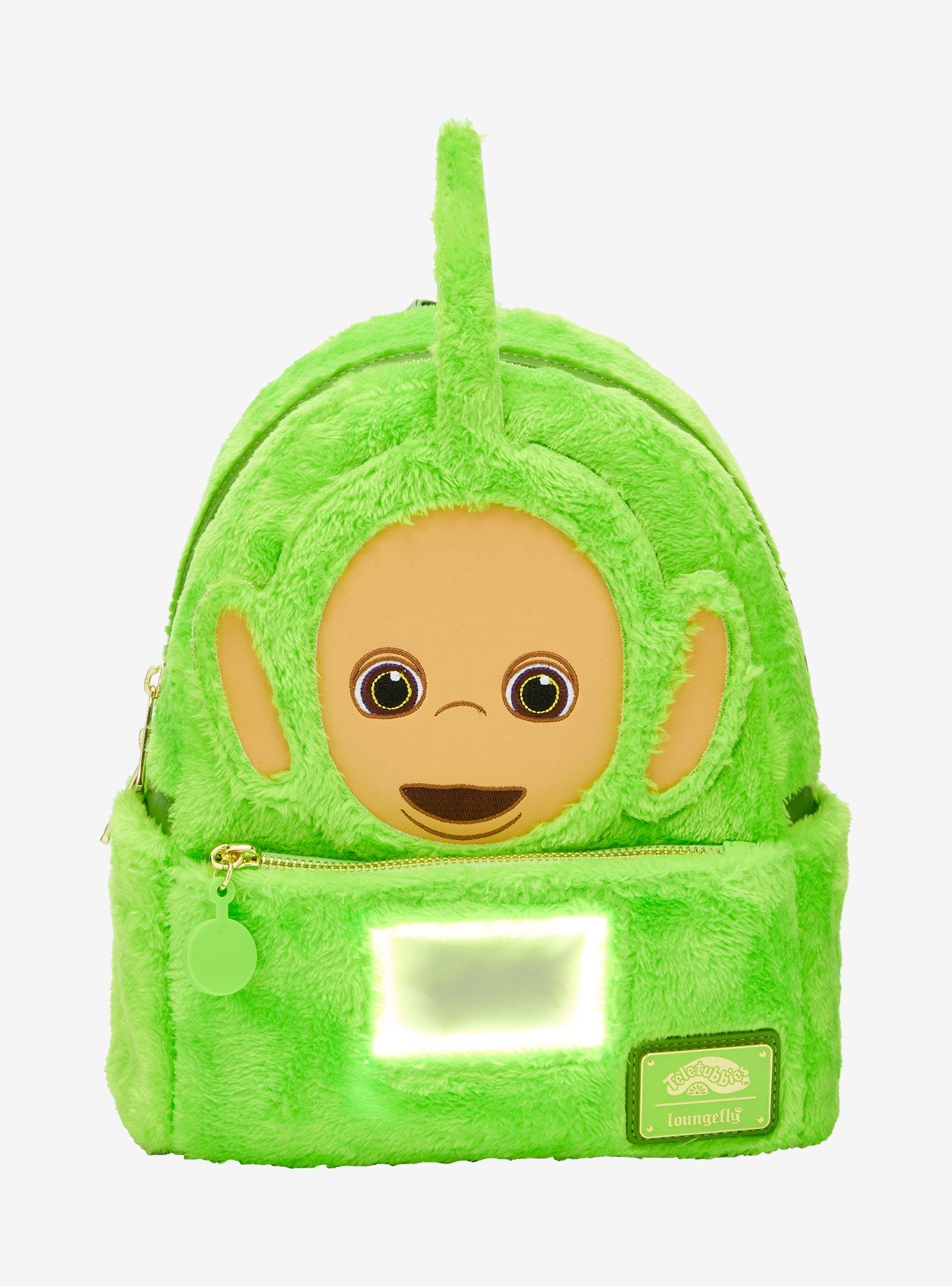 Loungefly Teletubbies Dipsy Fuzzy Light-Up Mini Backpack, , hi-res