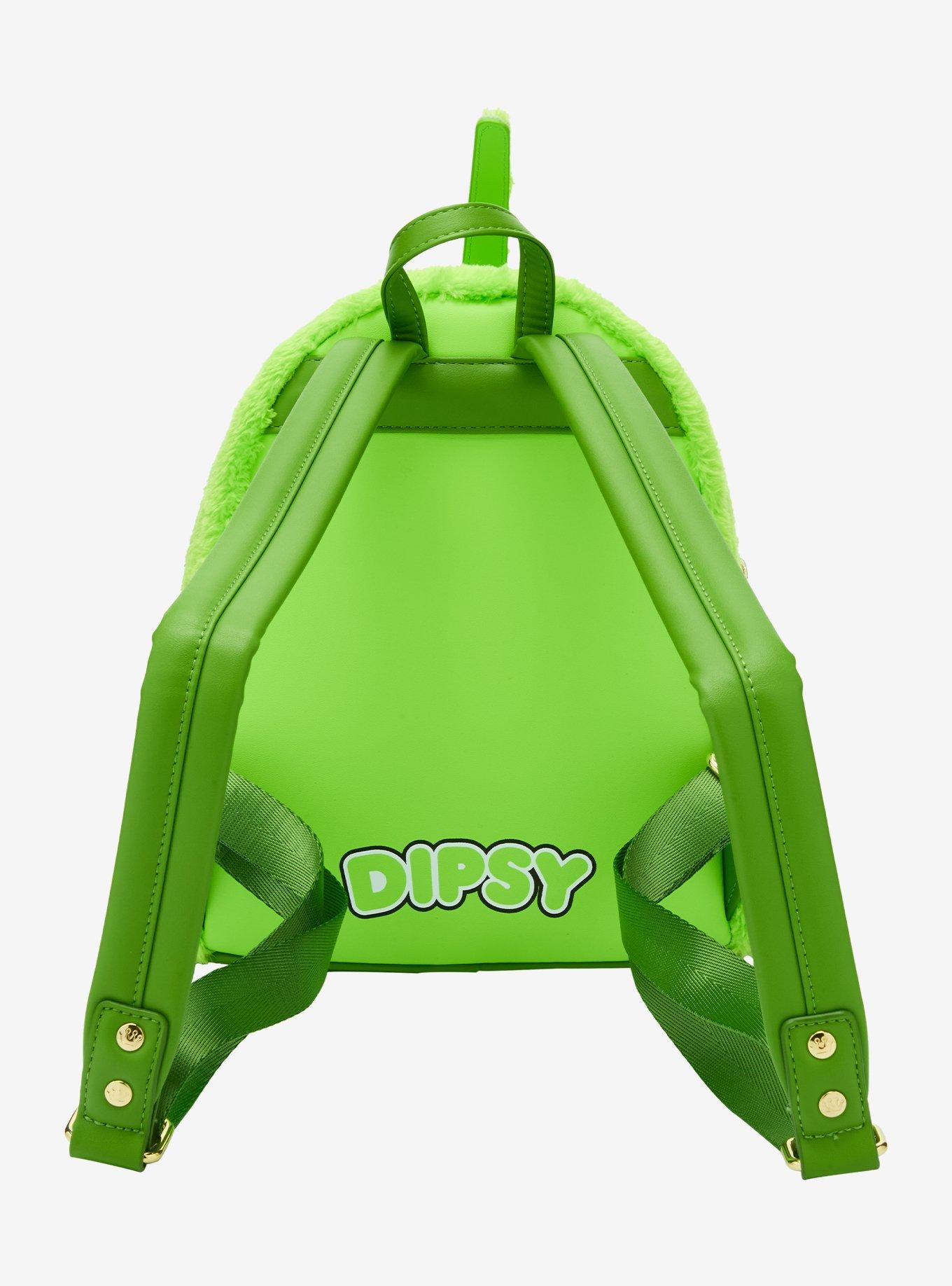 Loungefly Teletubbies Dipsy Fuzzy Light-Up Mini Backpack, , alternate