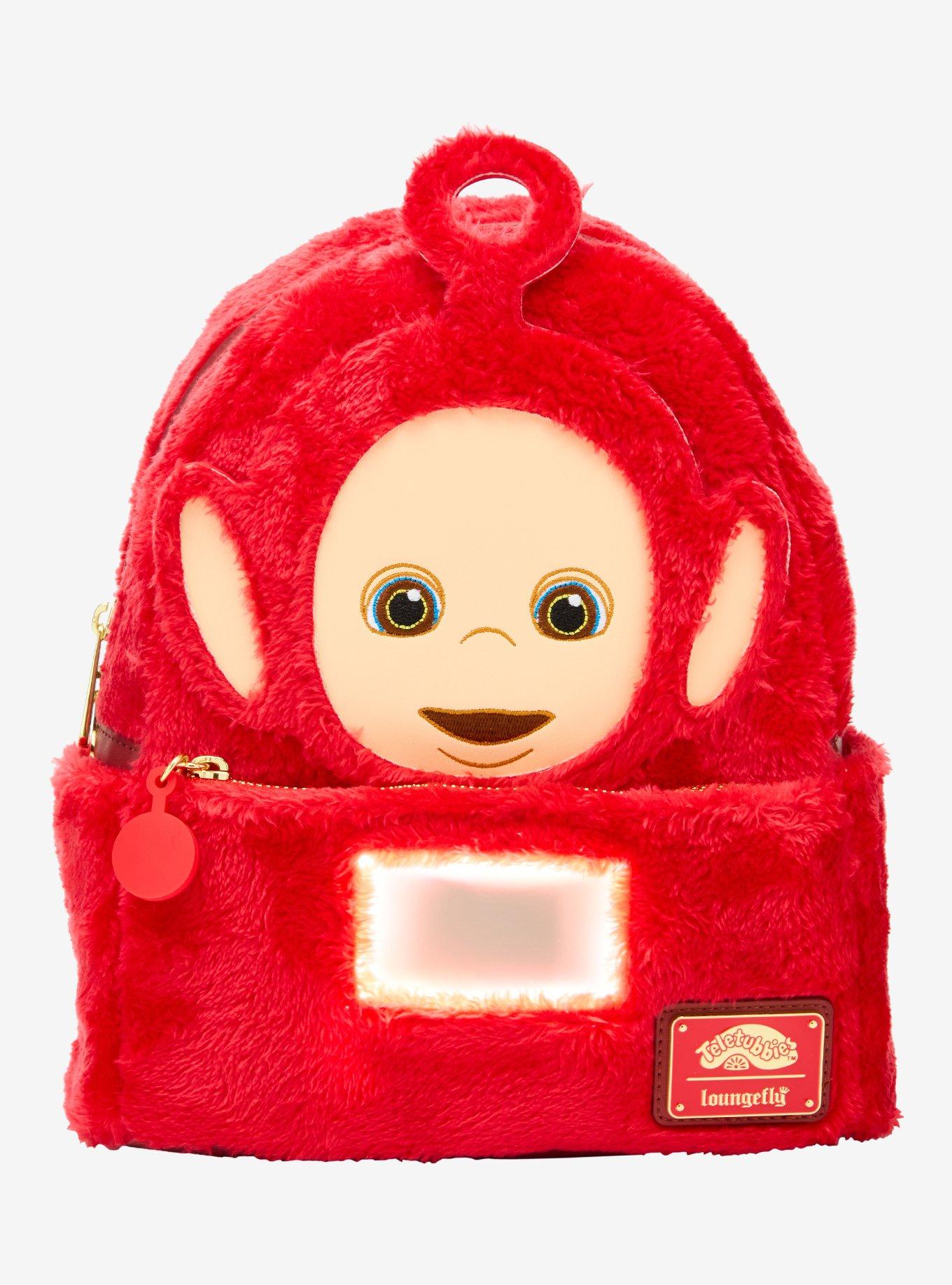 Loungefly Teletubbies Po Fuzzy Light-Up Mini Backpack, , hi-res