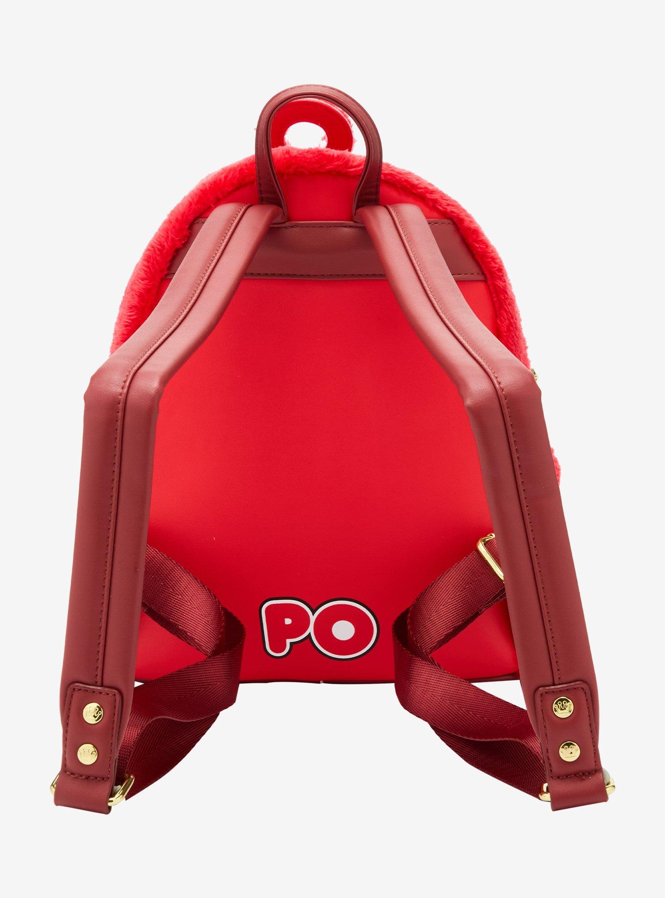 Loungefly Teletubbies Po Fuzzy Light-Up Mini Backpack, , alternate