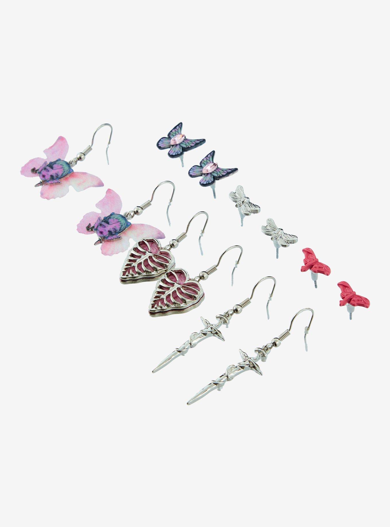 Melanie Martinez Portal Butterfly Fairy Earring Set, , alternate