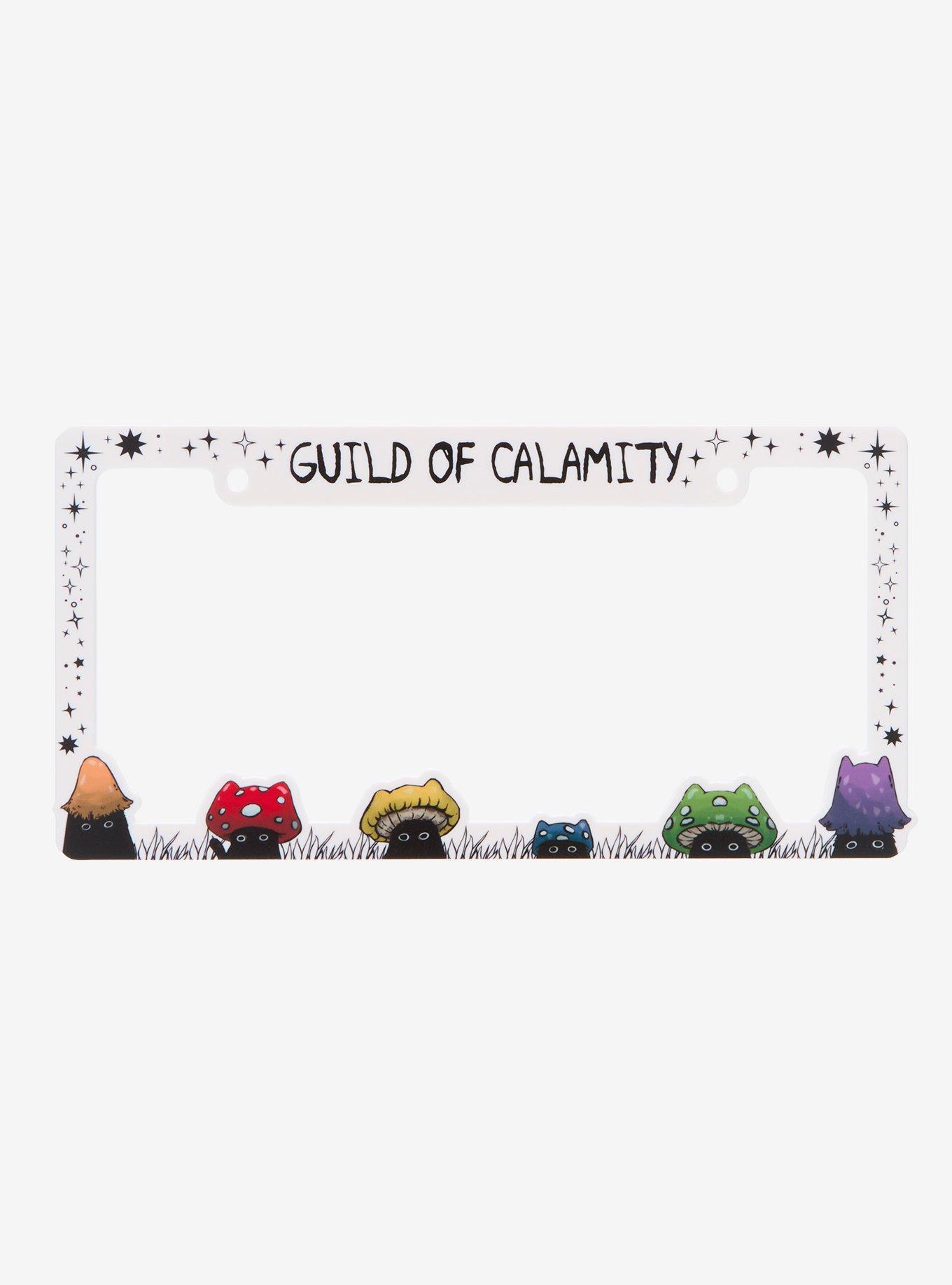 Guild Of Calamity Mushroom Cat License Plate Frame, , hi-res
