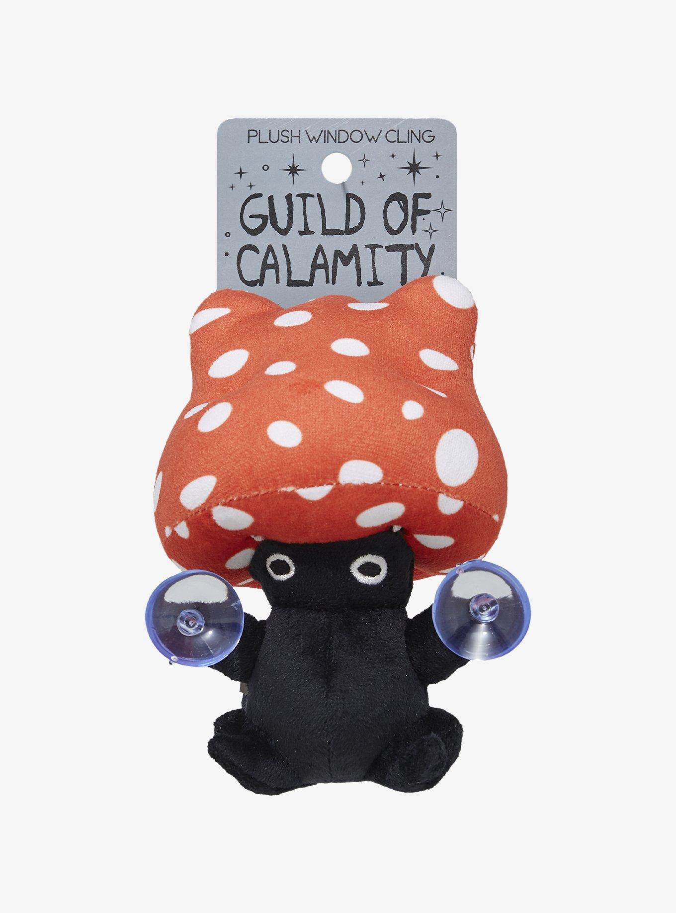 Guild Of Calamity Mushroom Cat Plush Window Clinger, , alternate