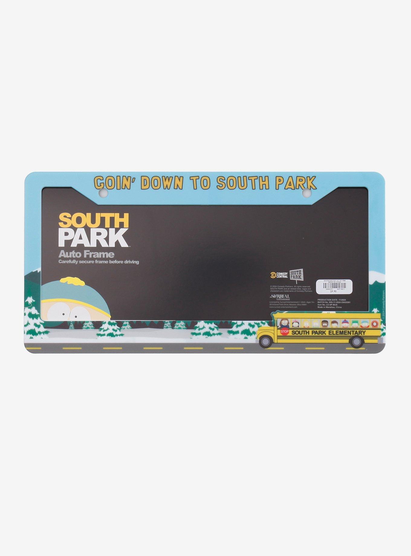 South Park Bus License Plate Frame, , hi-res