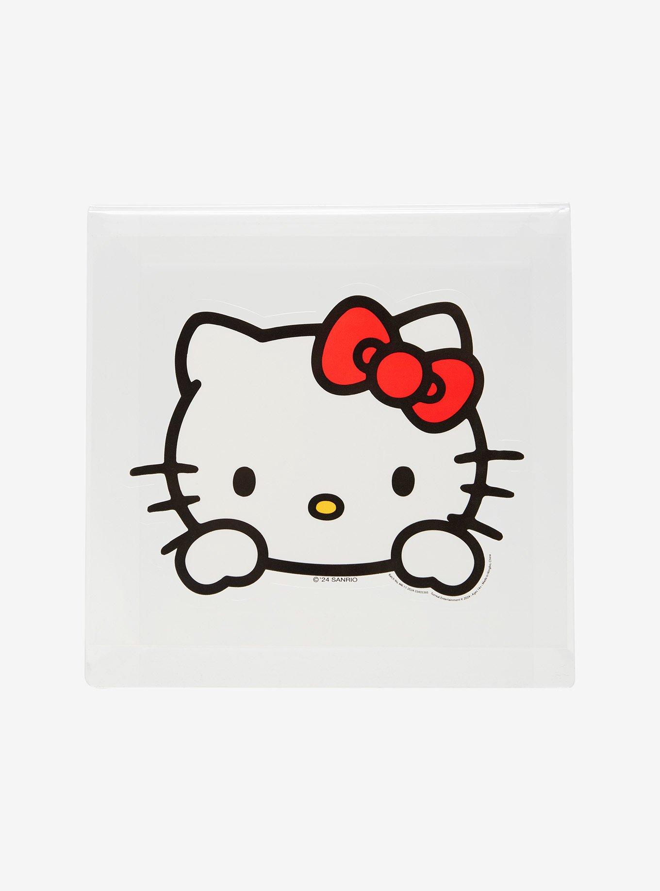 Hello Kitty Peeking Decal, , hi-res