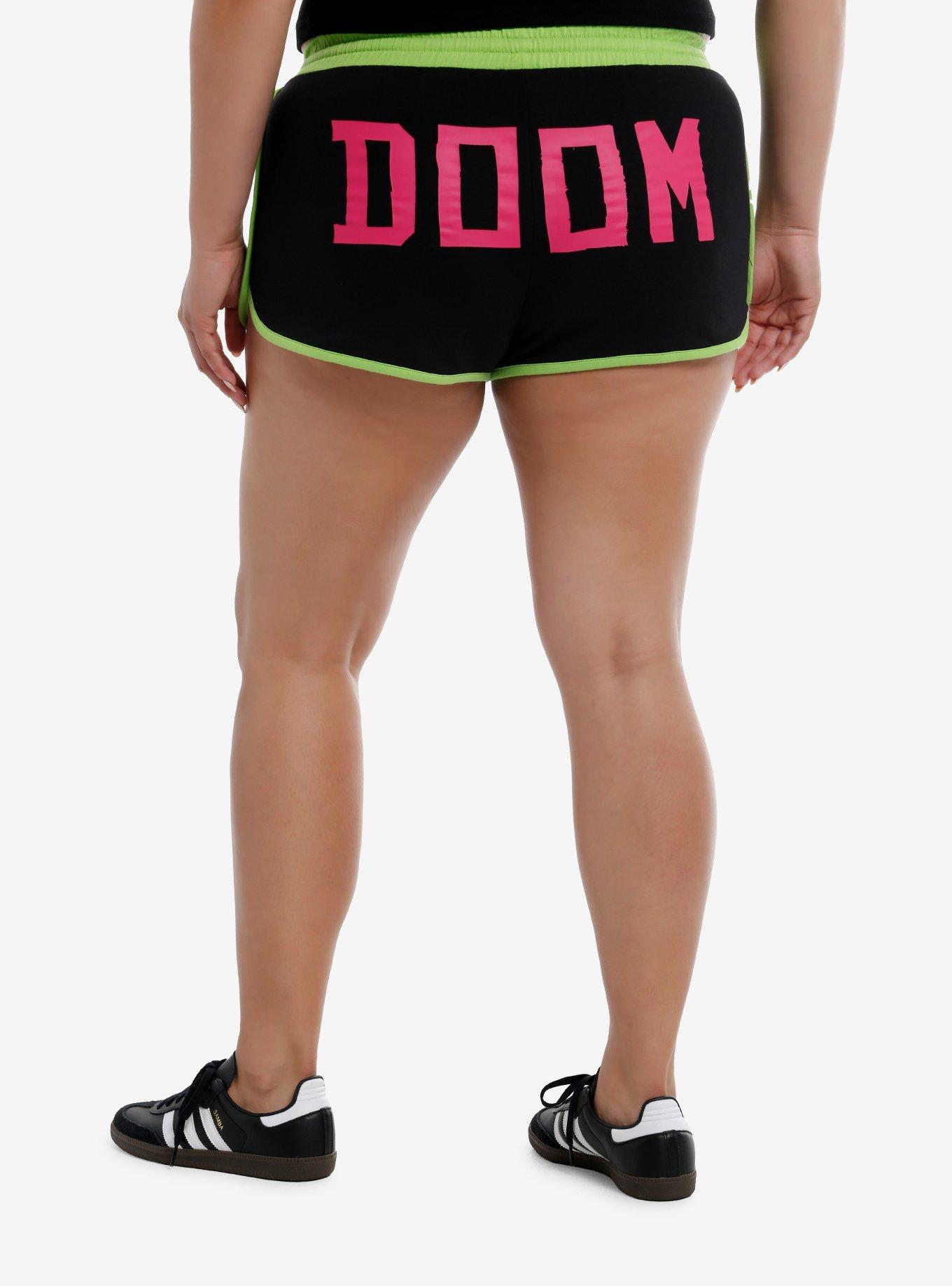 Invader Zim GIR Doom Girls Soft Shorts Plus Size, , hi-res
