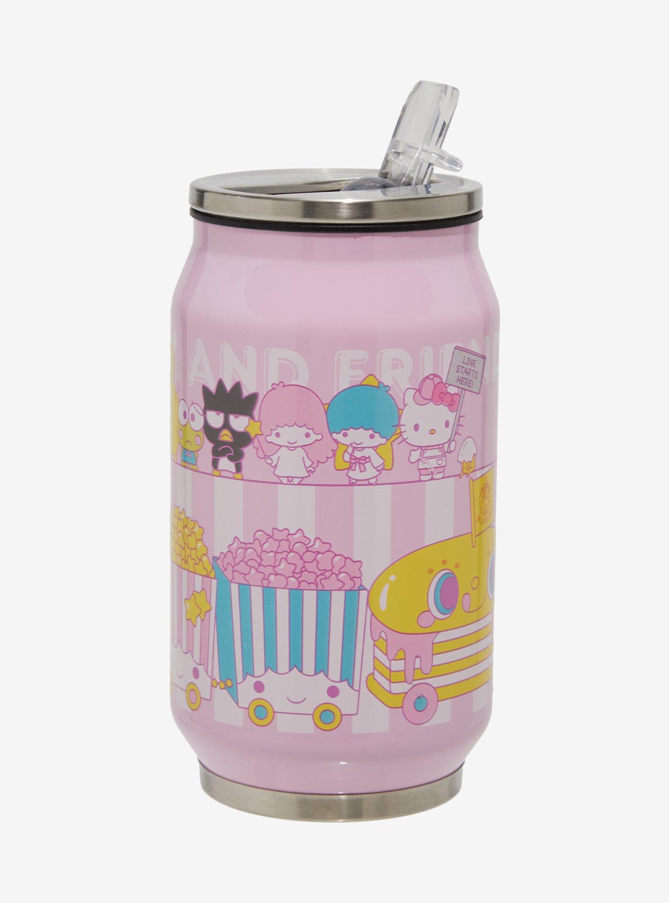 Hello Kitty And Friends Food Train Soda Can Water Bottle, , hi-res