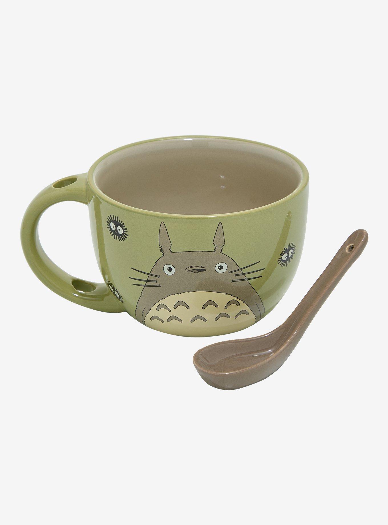 Our Universe Studio Ghibli® My Neighbor Totoro Green Soup Mug & Spoon Set, , hi-res