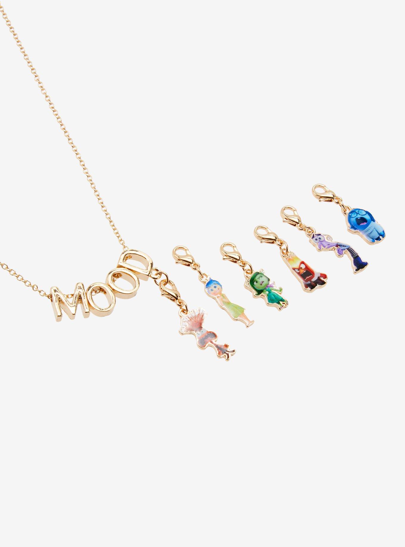 Her Universe Disney Pixar Inside Out 2 Mood Charm Necklace, , alternate