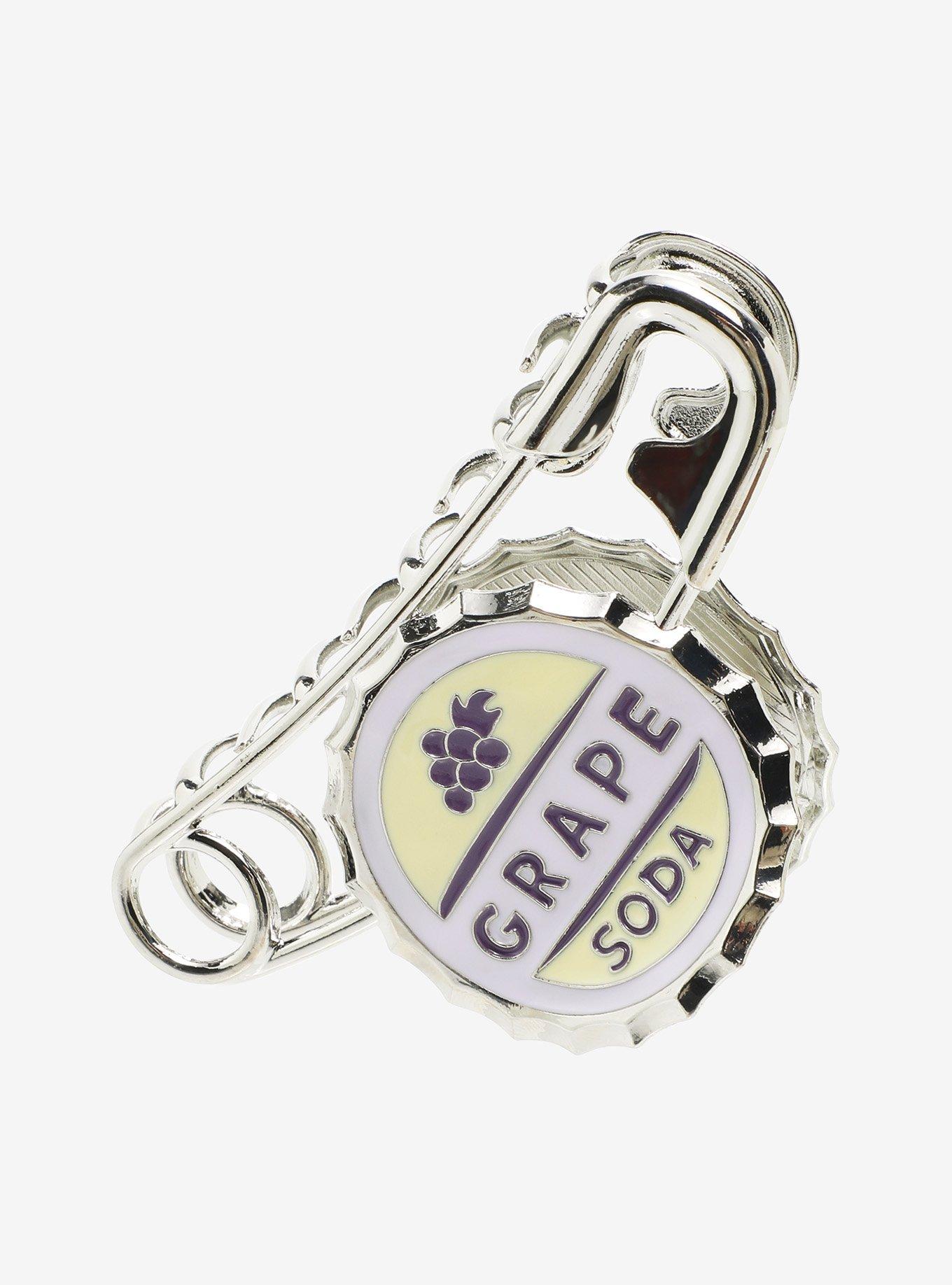 Disney Pixar Up Grape Soda Badge Claw Clip — BoxLunch Exclusive, , hi-res