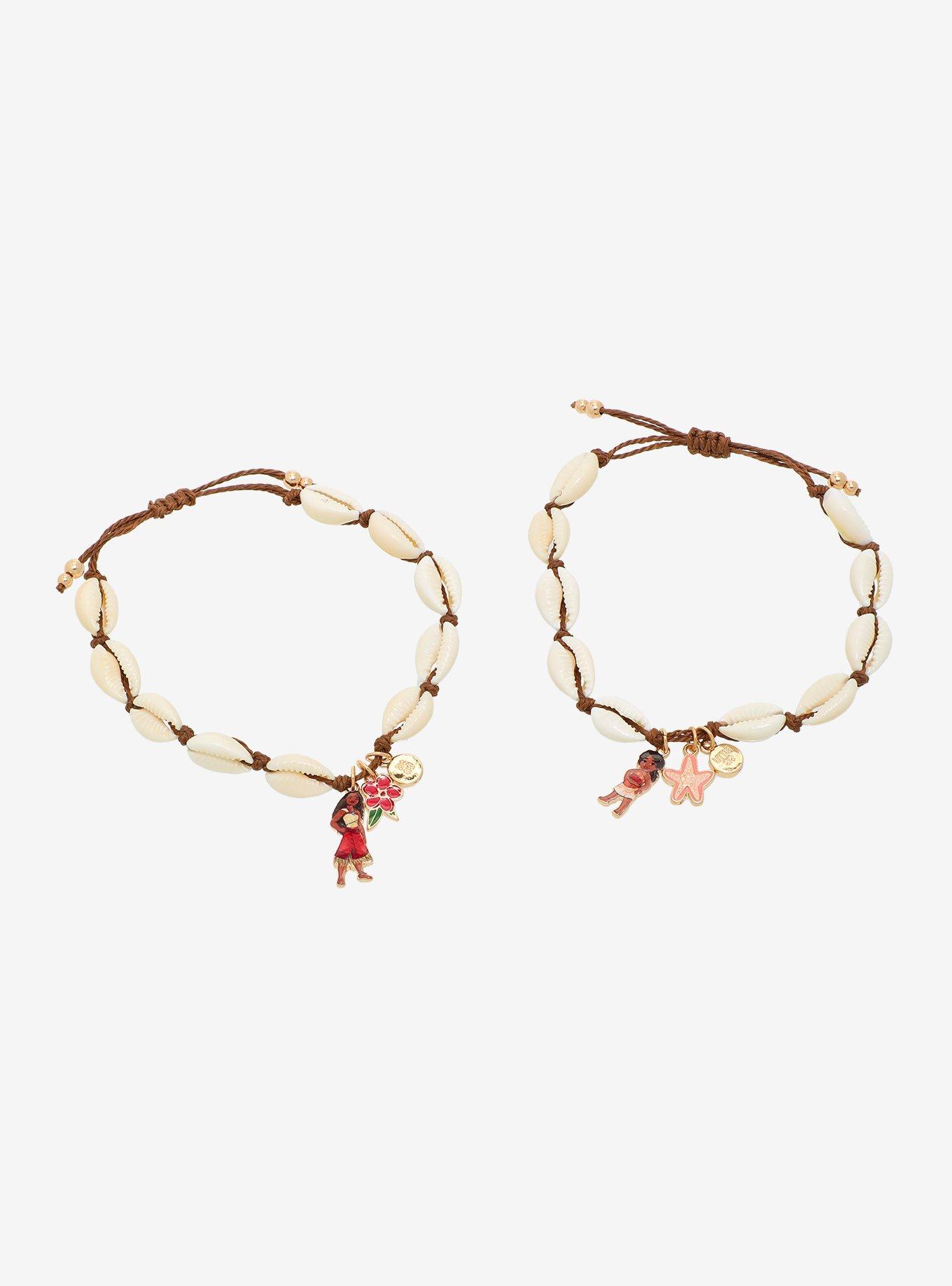 Disney Moana 2 Simea & Moana Shell Bracelet Set, , hi-res