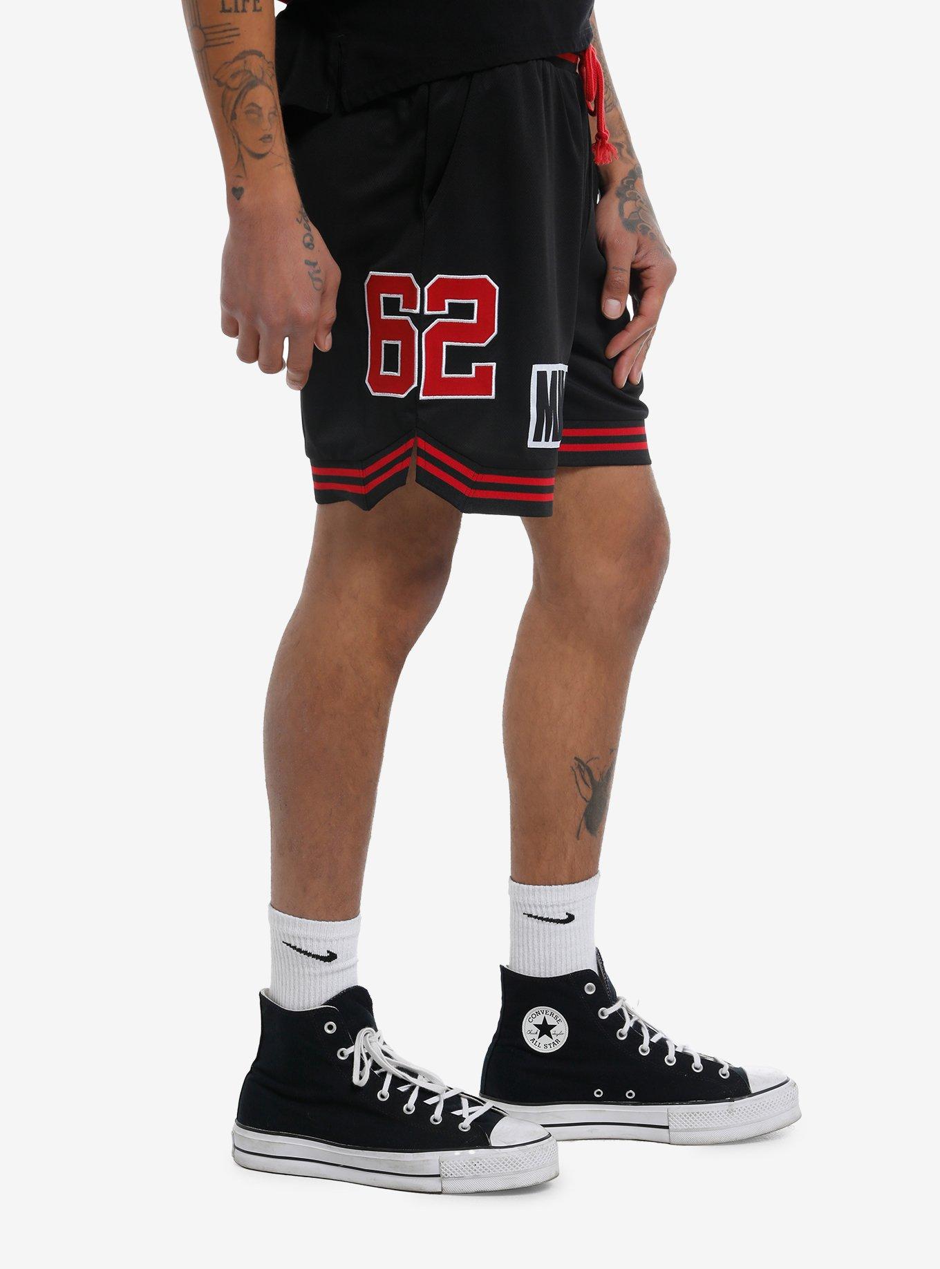 Our Universe Marvel Spider-Man Basketball Shorts, RED, alternate