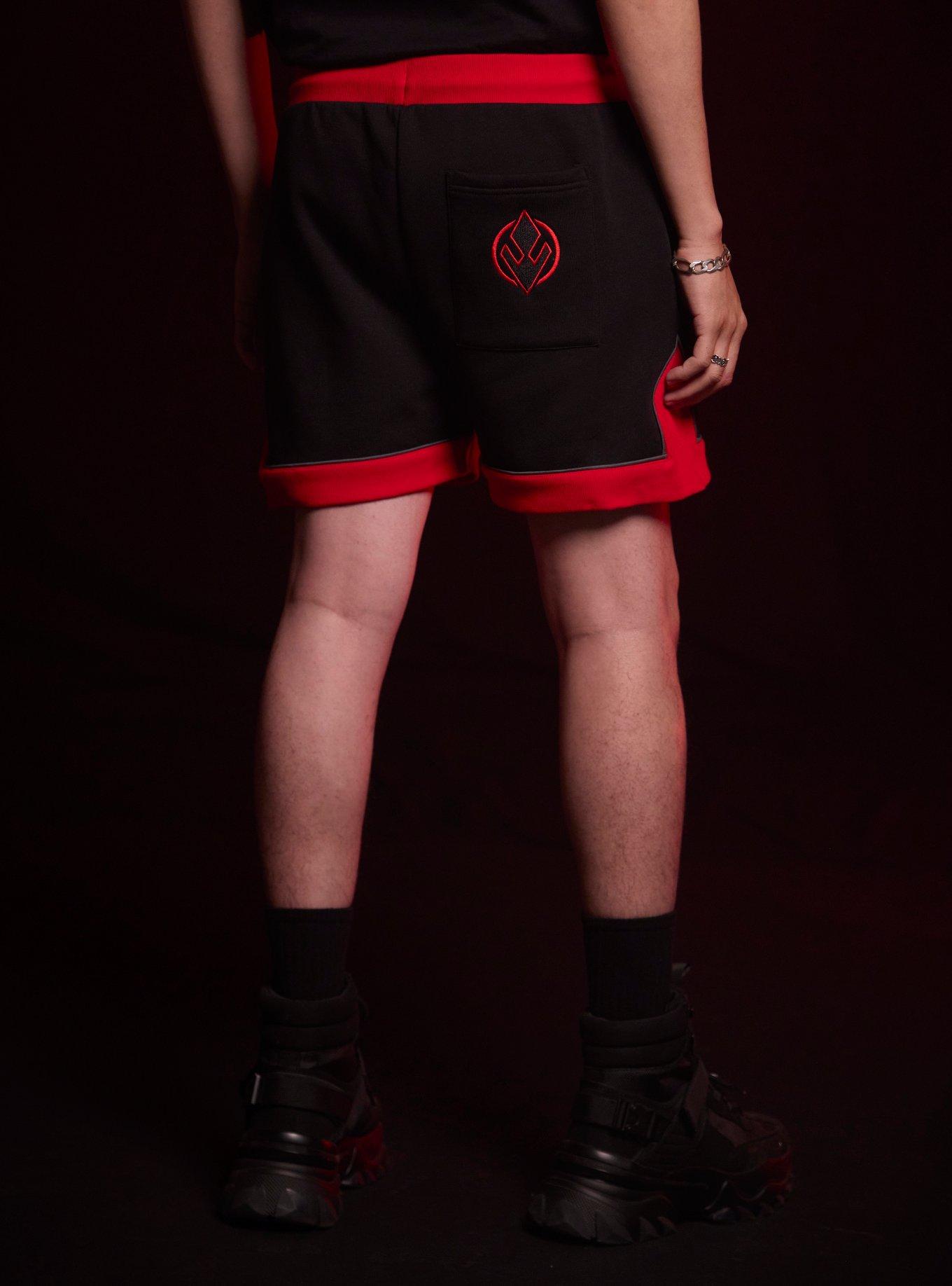 Our Universe Star Wars Revenge Of The Sith Lounge Shorts, RED, alternate