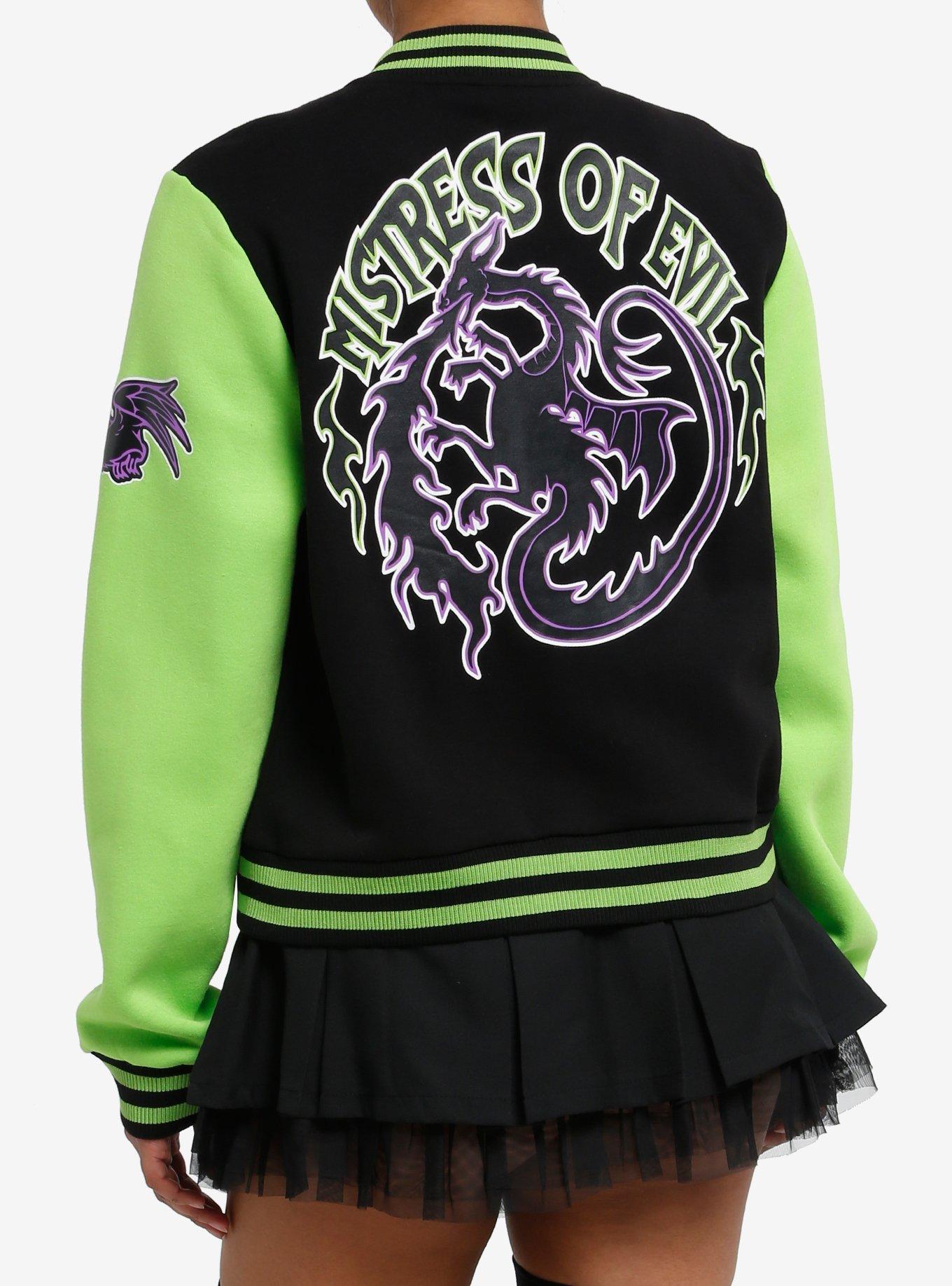 Disney Villains Maleficent Varsity Jacket, , hi-res