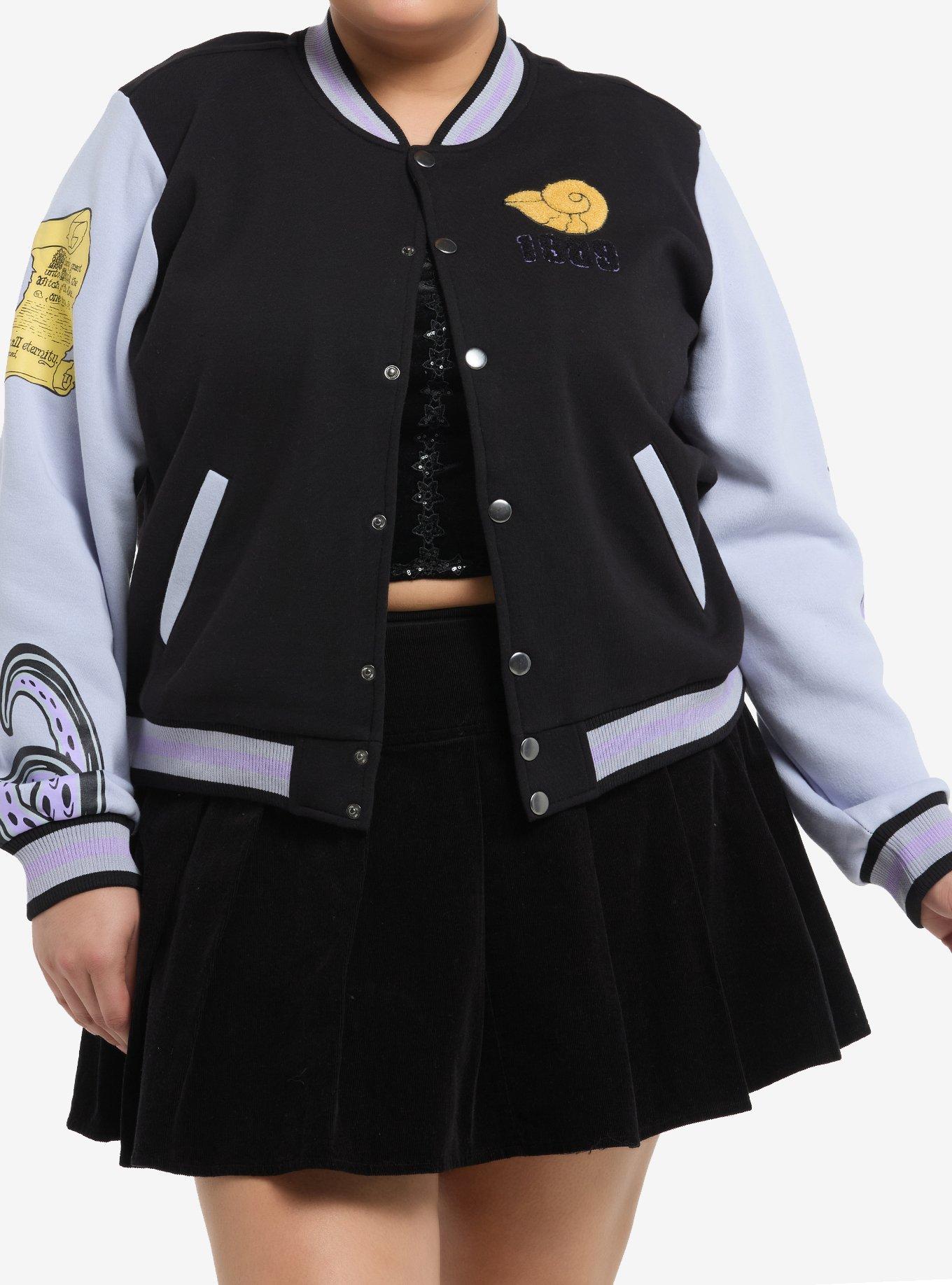 Disney The Little Mermaid Ursula Varsity Jacket Plus Size, , hi-res