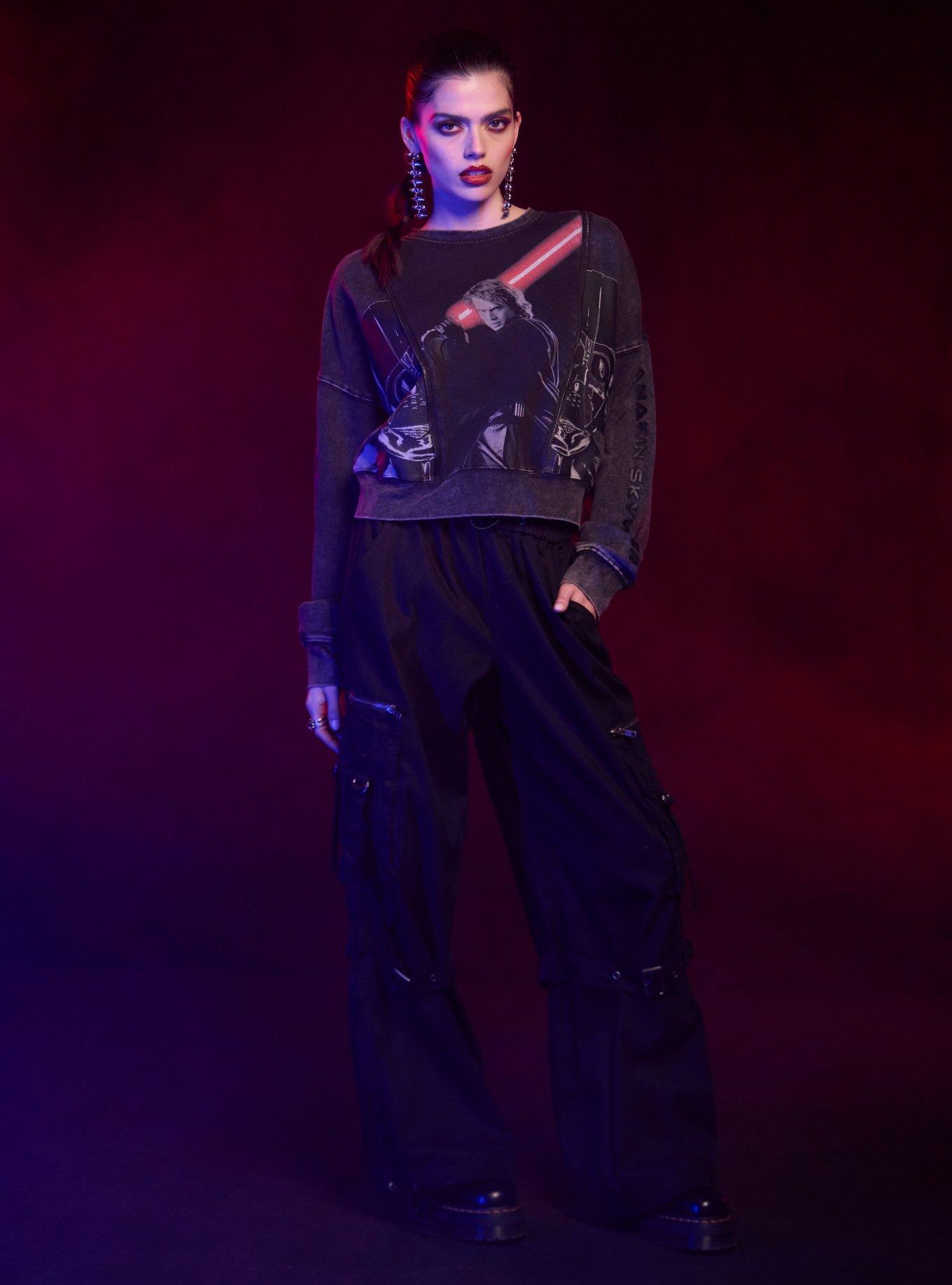 Her Universe Star Wars Anakin & Darth Vader Split Sweatshirt, , hi-res