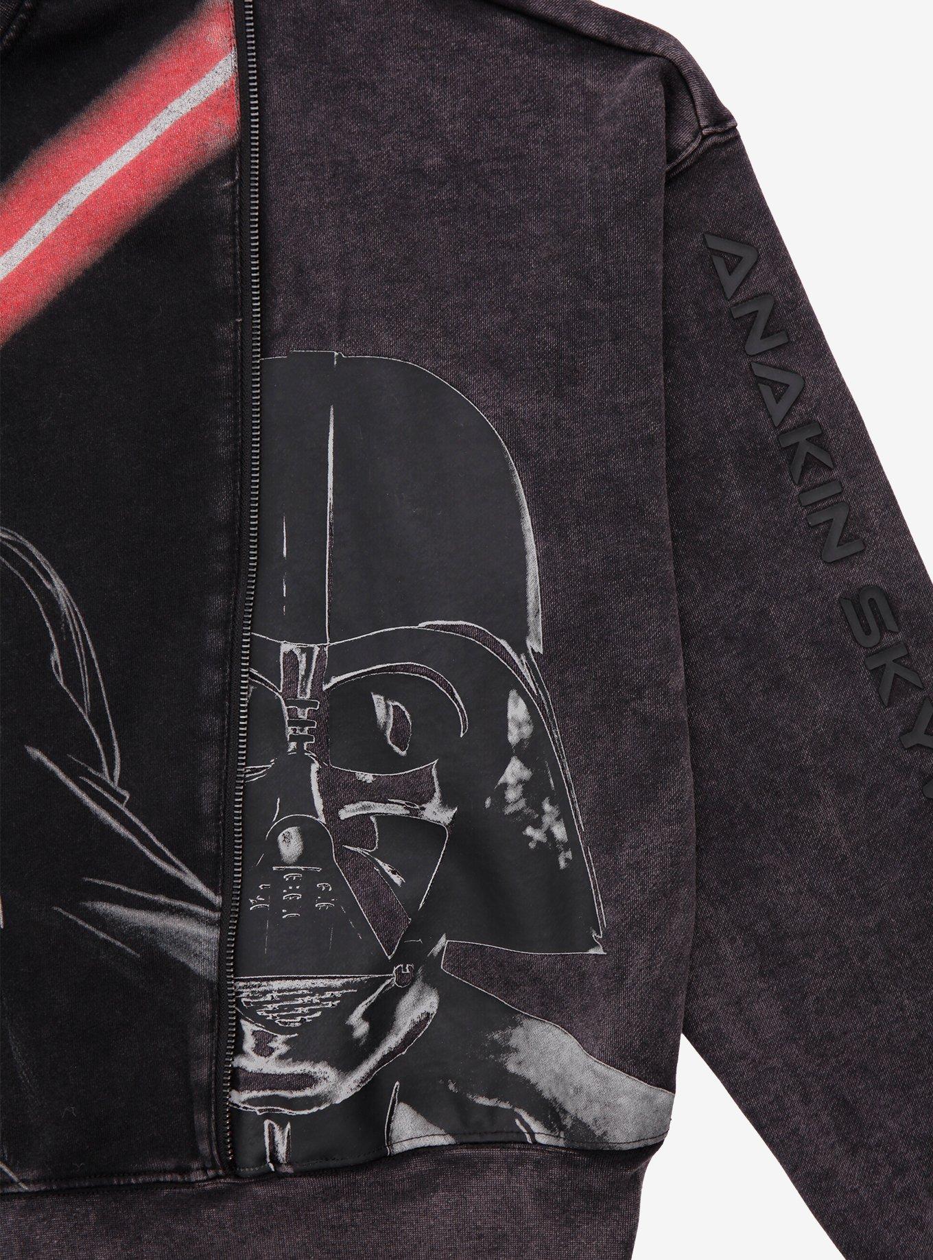 Our Universe Star Wars Anakin & Darth Vader Split Sweatshirt Plus Size, MULTI, alternate