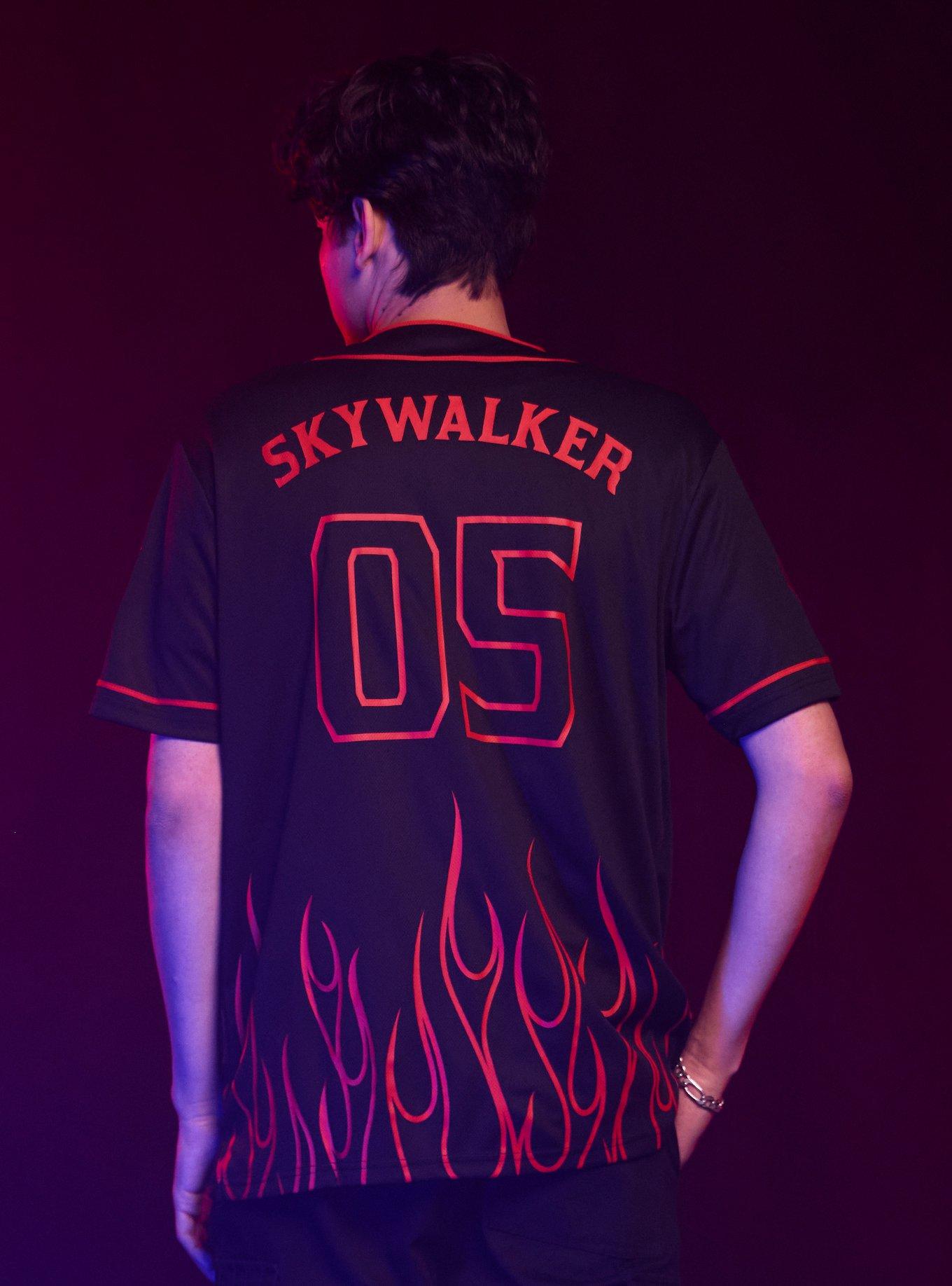 Our Universe Star Wars Revenge Of The Sith Baseball Jersey, BLACK  RED, alternate