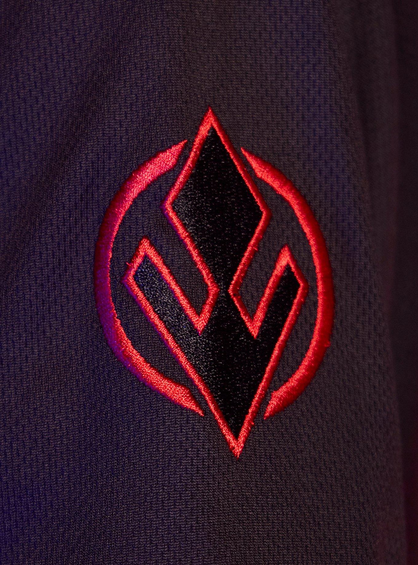 Our Universe Star Wars Revenge Of The Sith Baseball Jersey, BLACK  RED, alternate