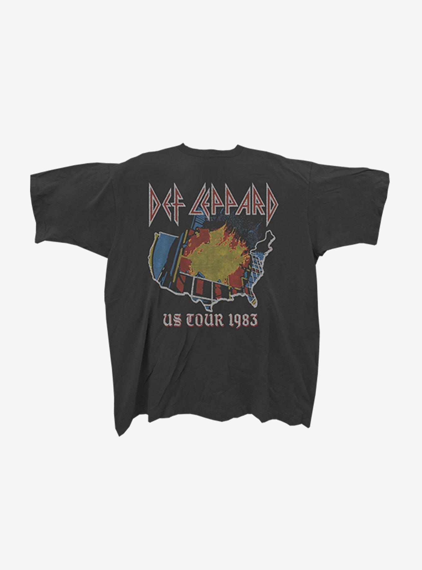 Def Leppard US Tour 1983 Wash T-Shirt, , hi-res