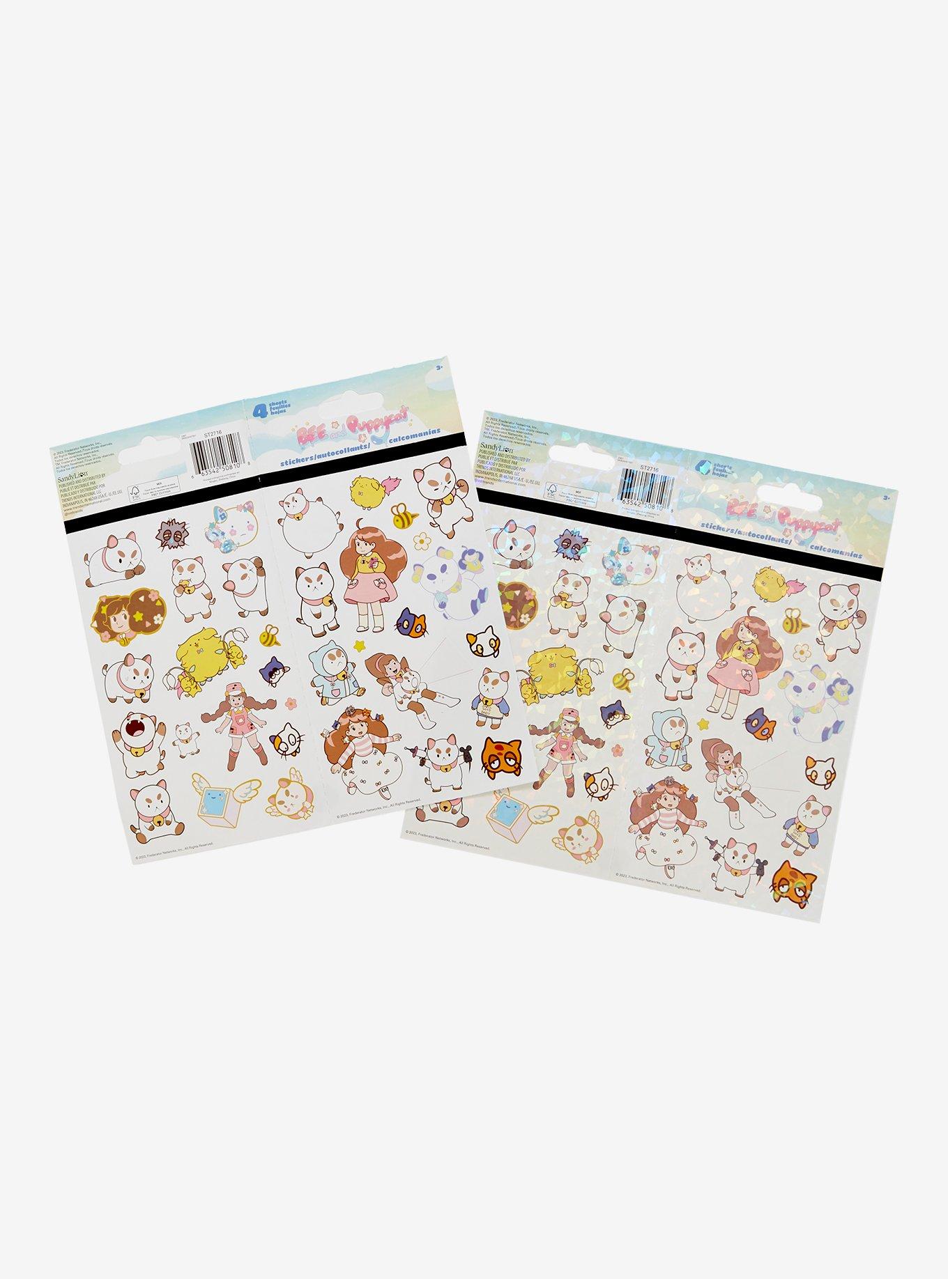 Bee And PuppyCat Sticker Sheet, , hi-res