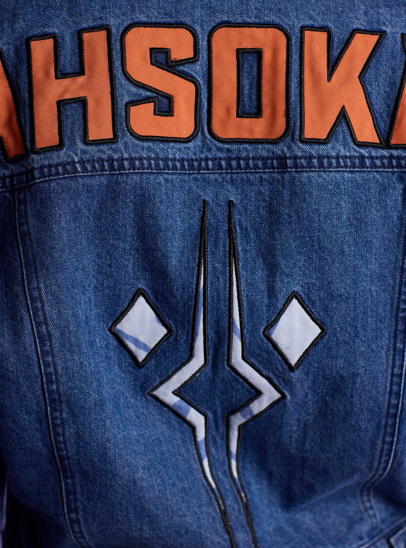 Her Universe Star Wars Ahsoka Tano Hooded Denim Jacket Her Universe Exclusive, MULTI, alternate