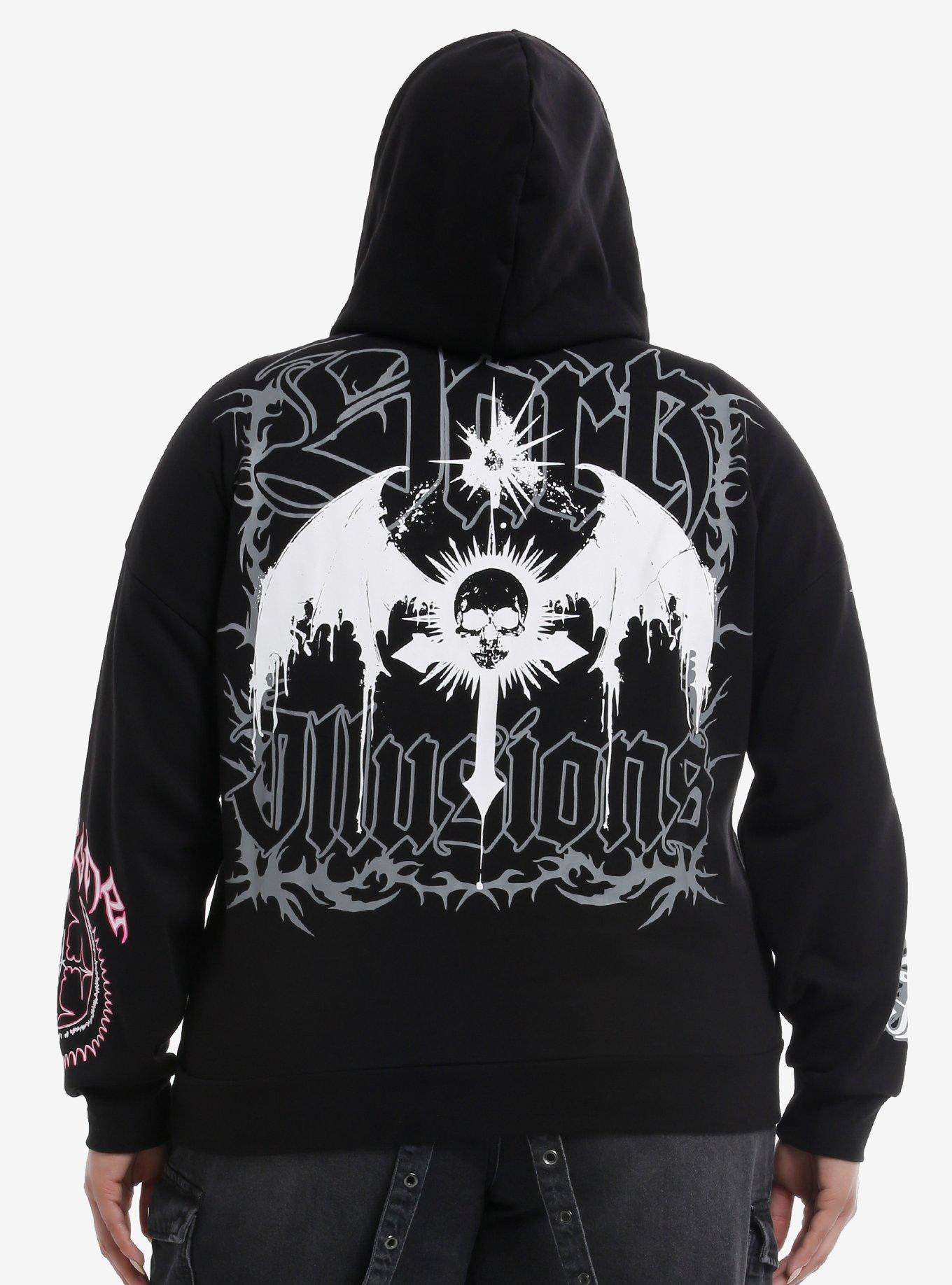 Tarnished Reputation Tribal Graphic Girls Hoodie Plus Size, , hi-res