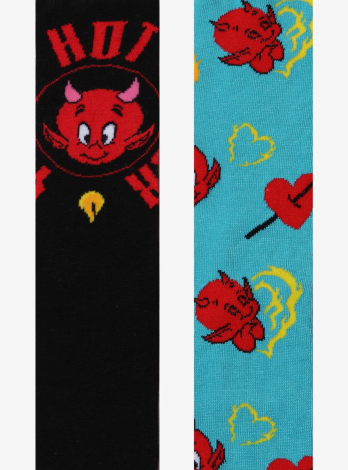 Hot Stuff The Little Devil Crew Socks 2 Pair, , hi-res