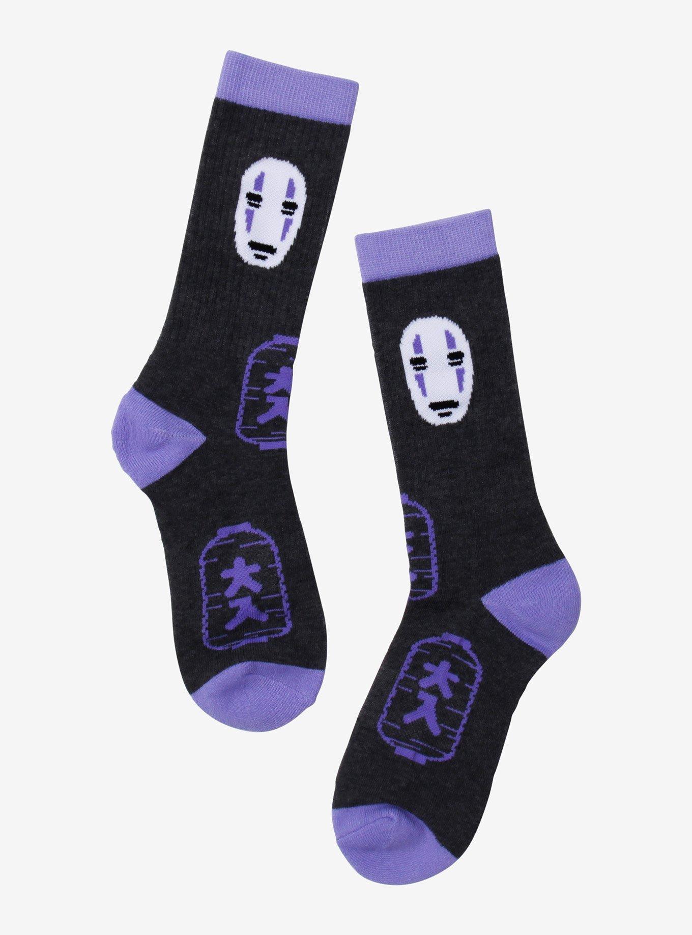 Studio Ghibli® Spirited Away No-Face Lantern Crew Socks, , alternate