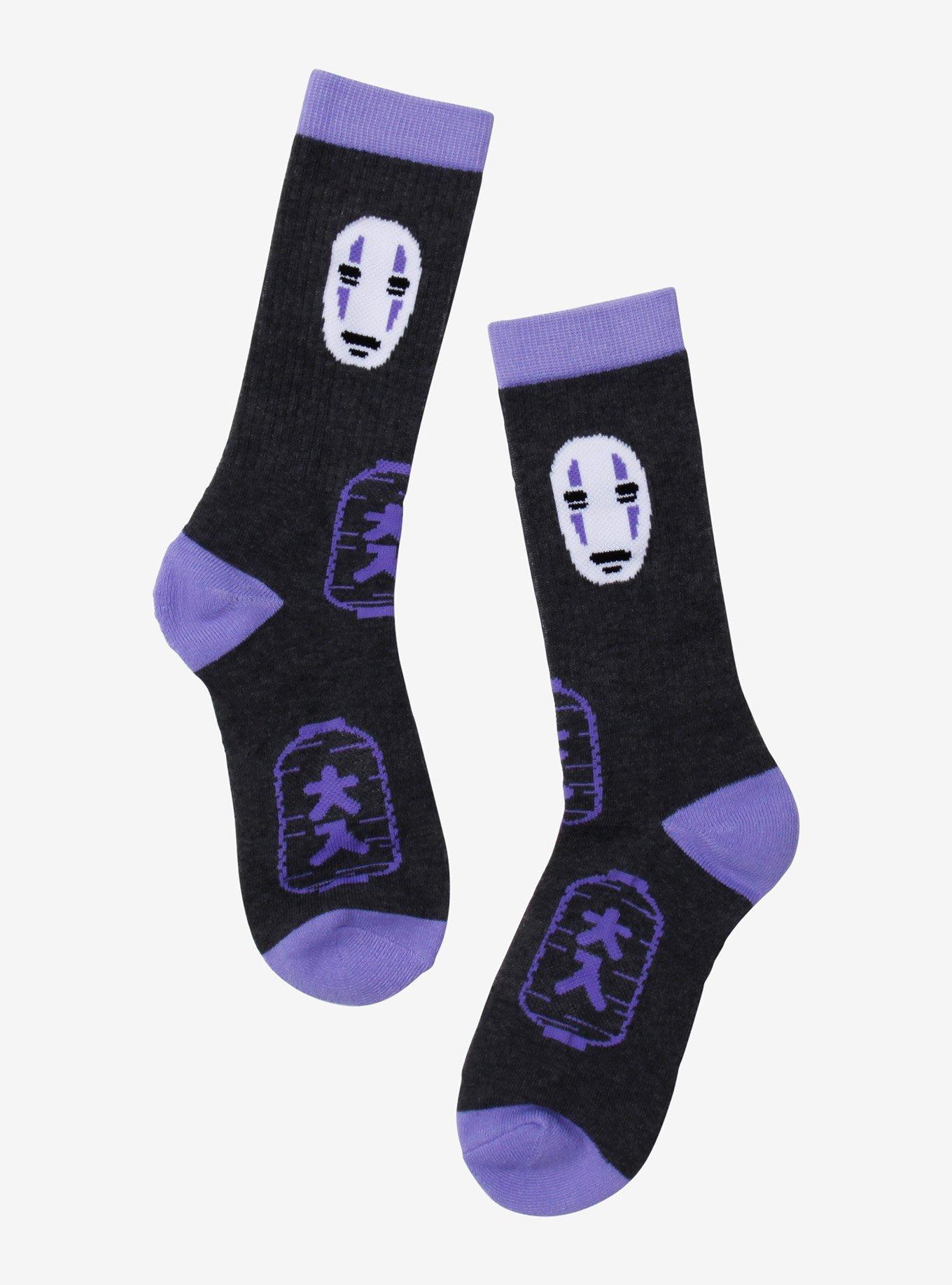 Studio Ghibli® Spirited Away No-Face Lantern Crew Socks, , hi-res