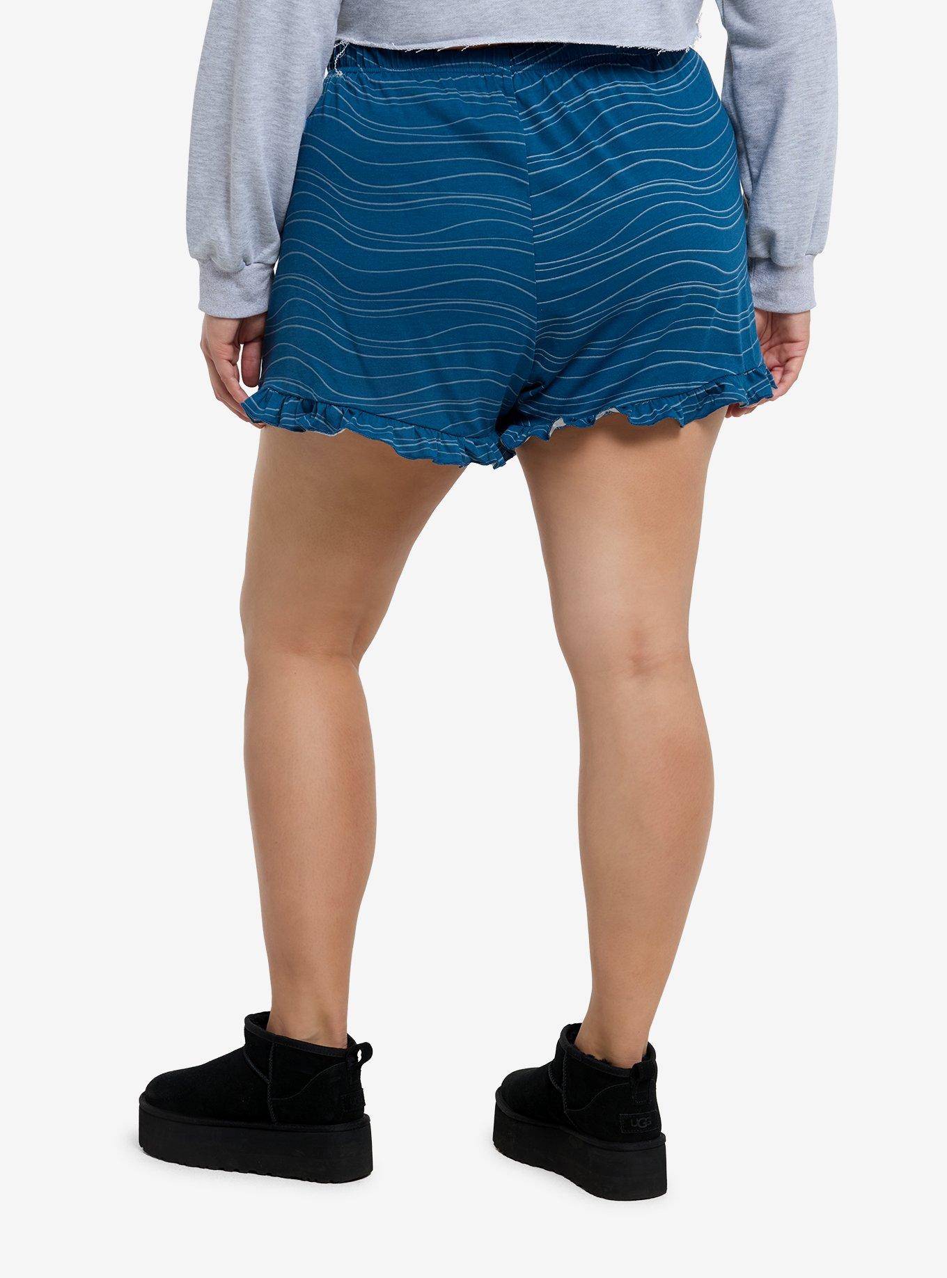 Her Universe Studio Ghibli® Ponyo Wave Lounge Shorts Plus Size, , hi-res