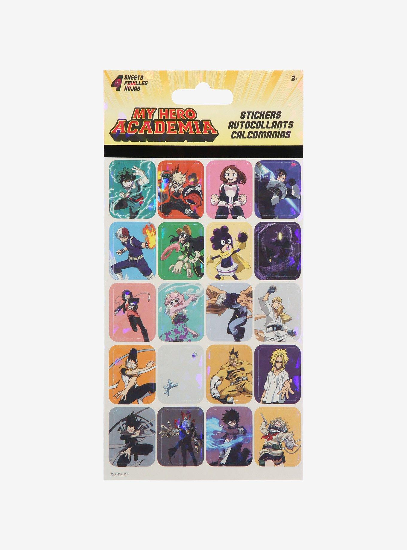 My Hero Academia Sticker Sheets, , hi-res