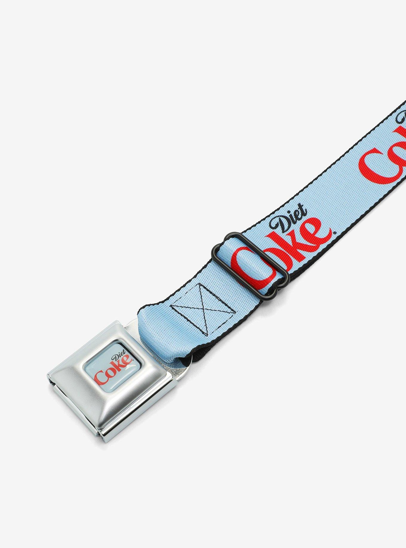 Buckle-Down Coca-Cola Diet Coke Seatbelt Belt, , hi-res