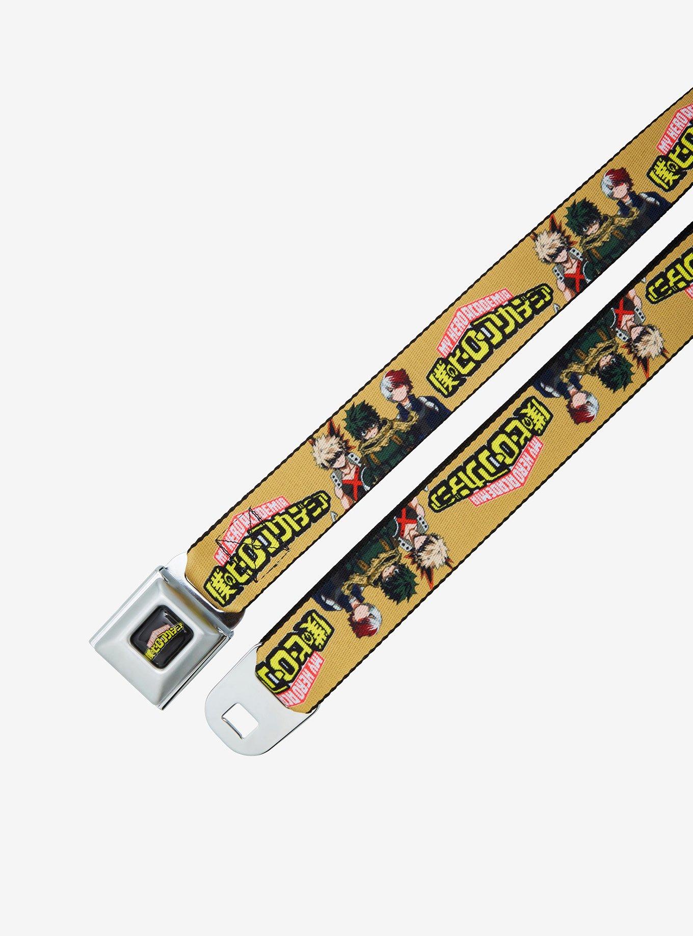 My Hero Academia Trio Seatbelt Belt, , hi-res