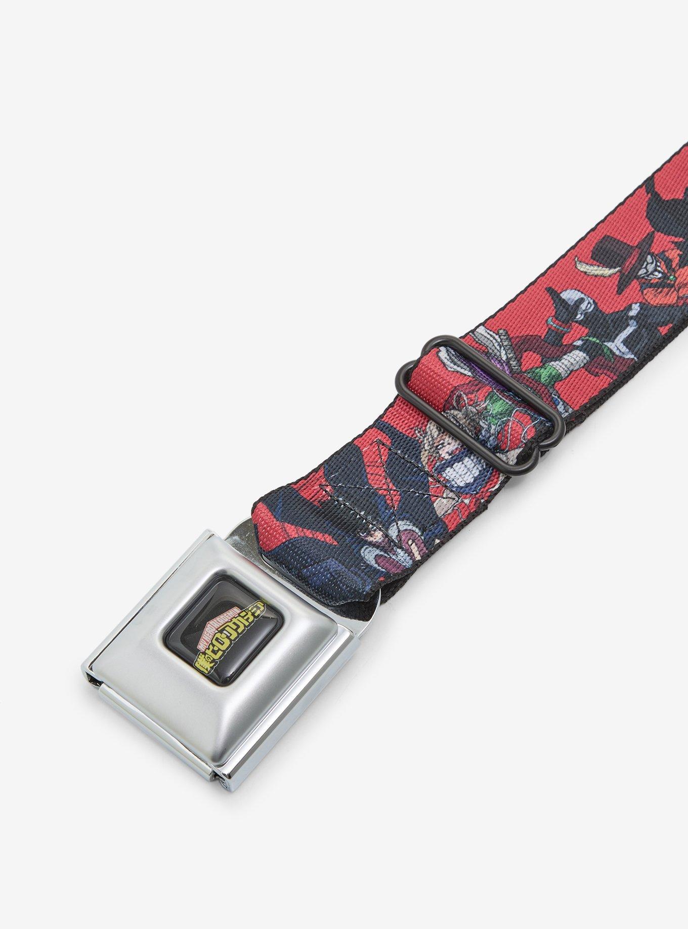 Buckle-Down My Hero Academia Villains Seatbelt Belt, , hi-res