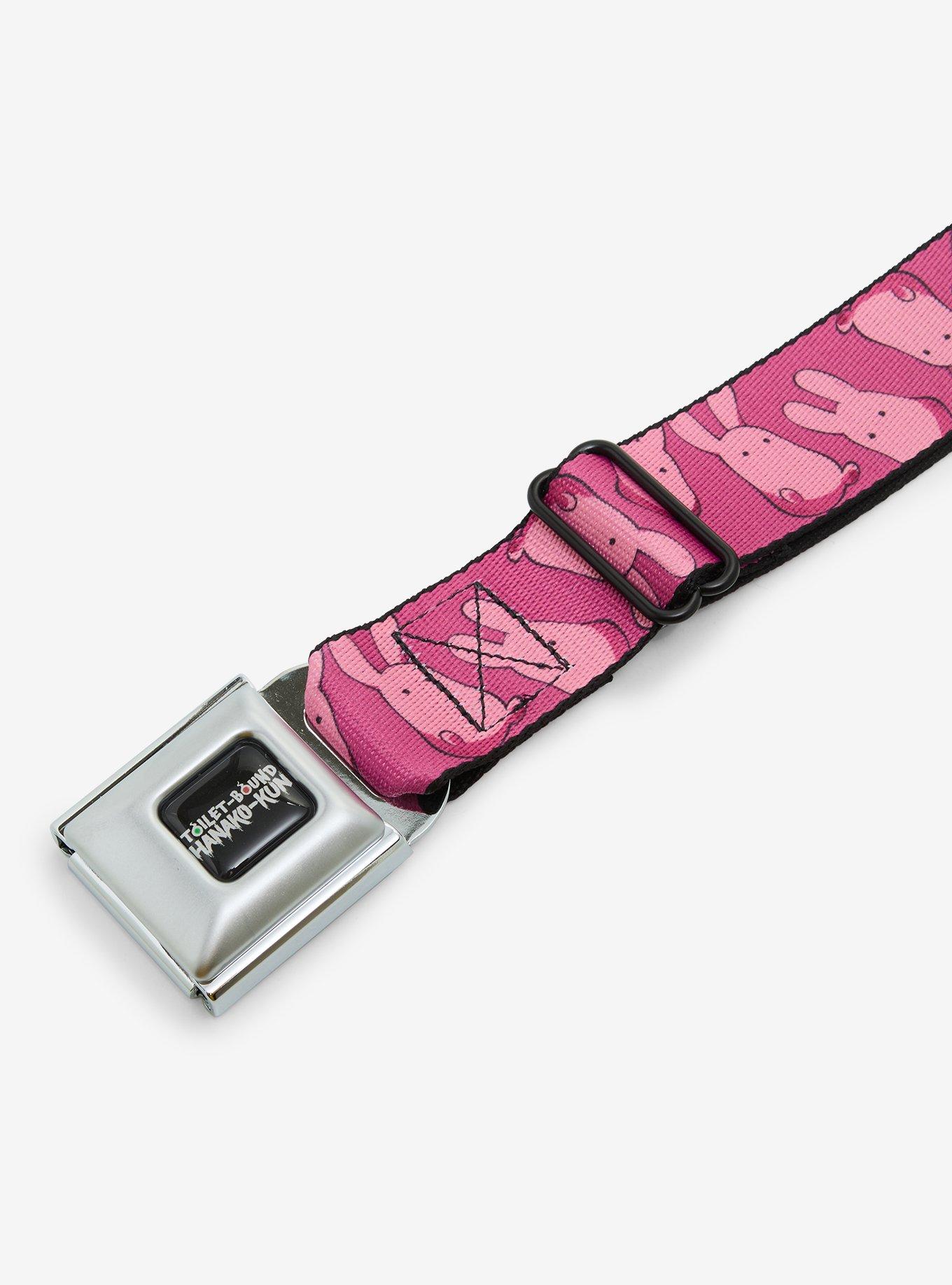 Buckle-Down Toilet-Bound Hanako-Kun Mokke Seatbelt Belt, , hi-res