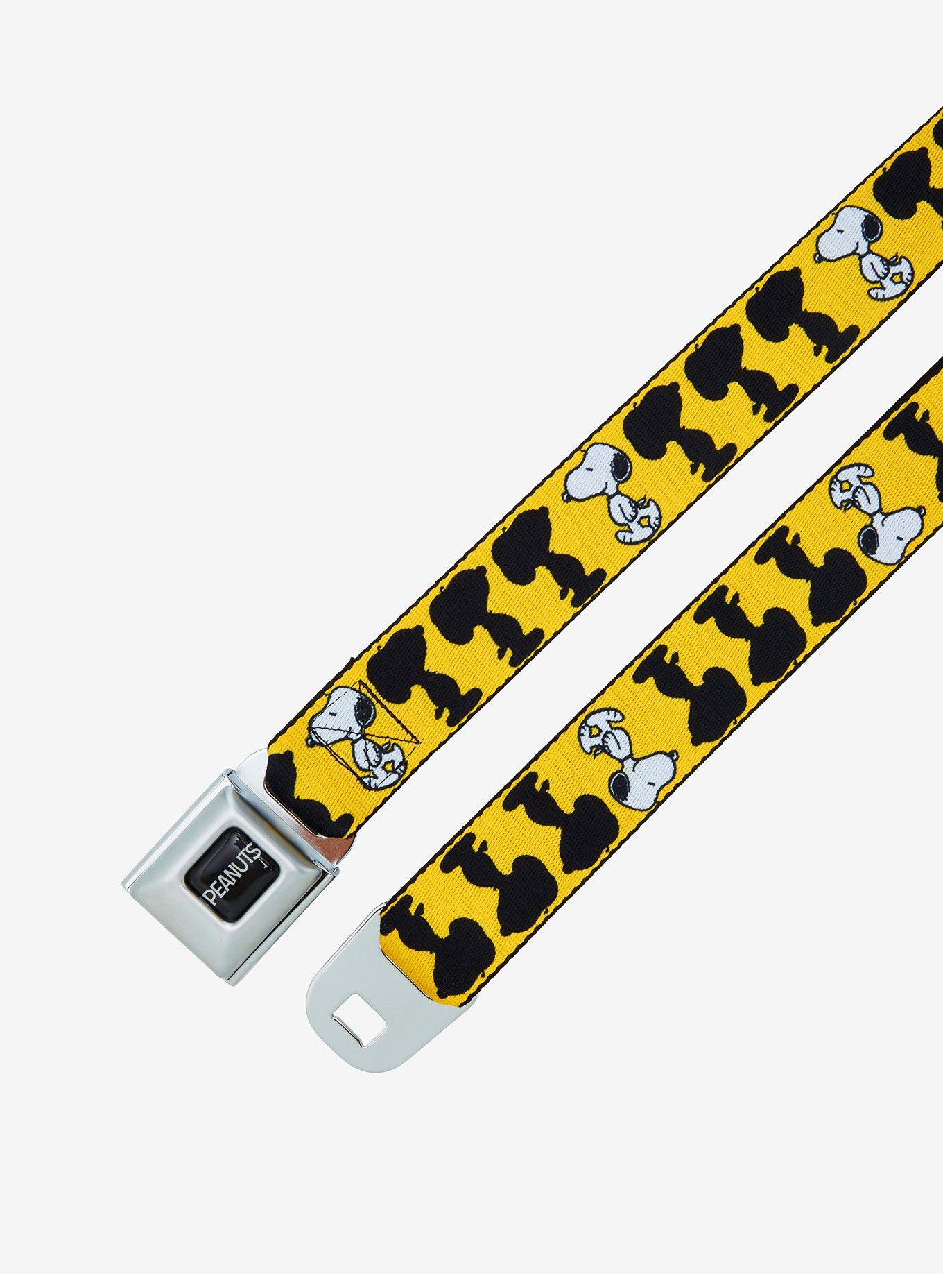 Peanuts Snoopy Silhouette Seatbelt Belt, , hi-res