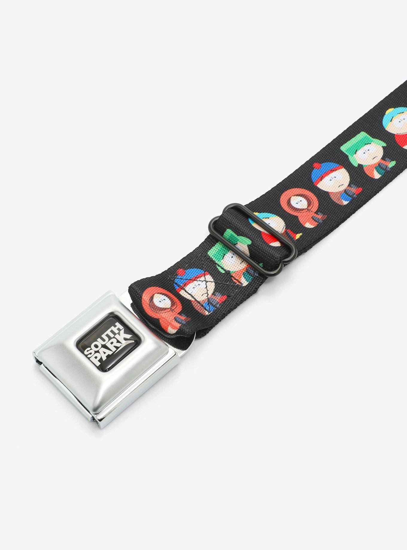 Buckle-Down South Park Characters Seat Belt Belt, , hi-res