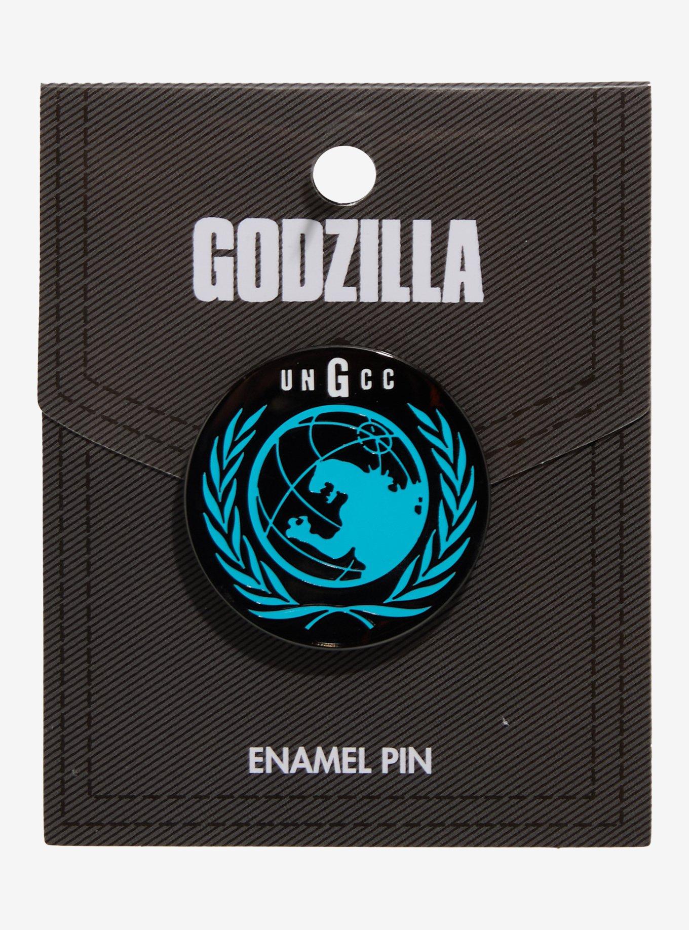 Godzilla UNGCC Logo Enamel Pin, , hi-res
