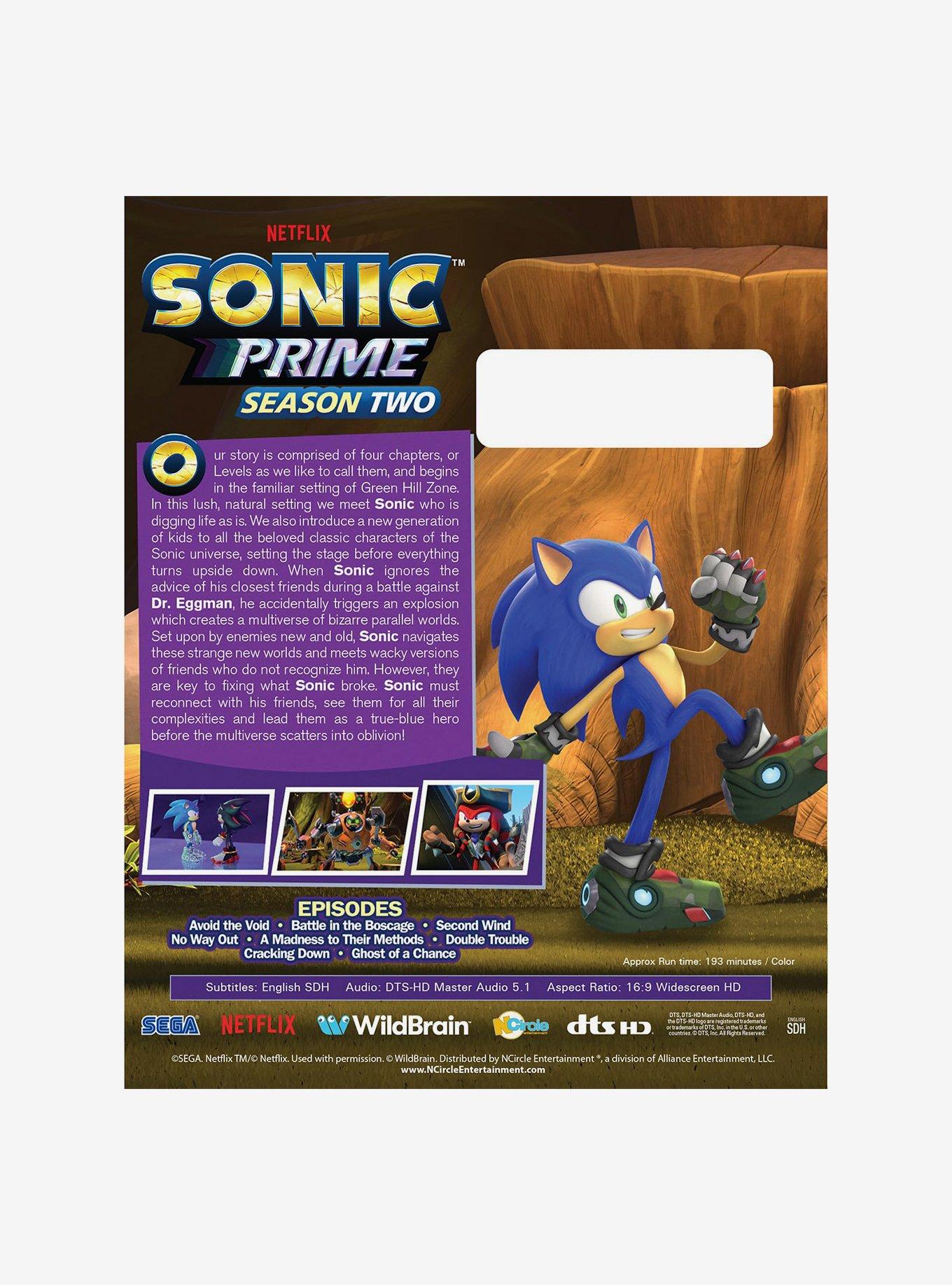 Sonic Prime: Season 2 Blu-Ray Disc, , hi-res