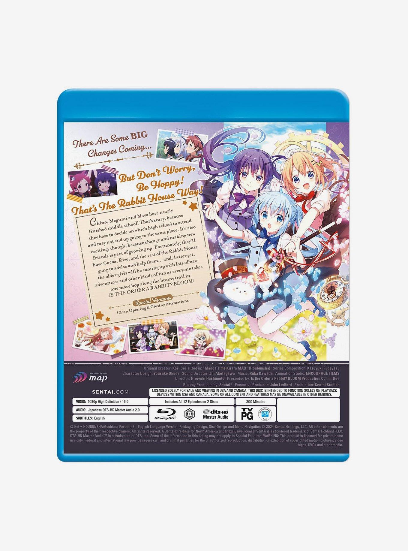 Is The Order A Rabbit Bloom: Season 3 Collection Blu-Ray Disc